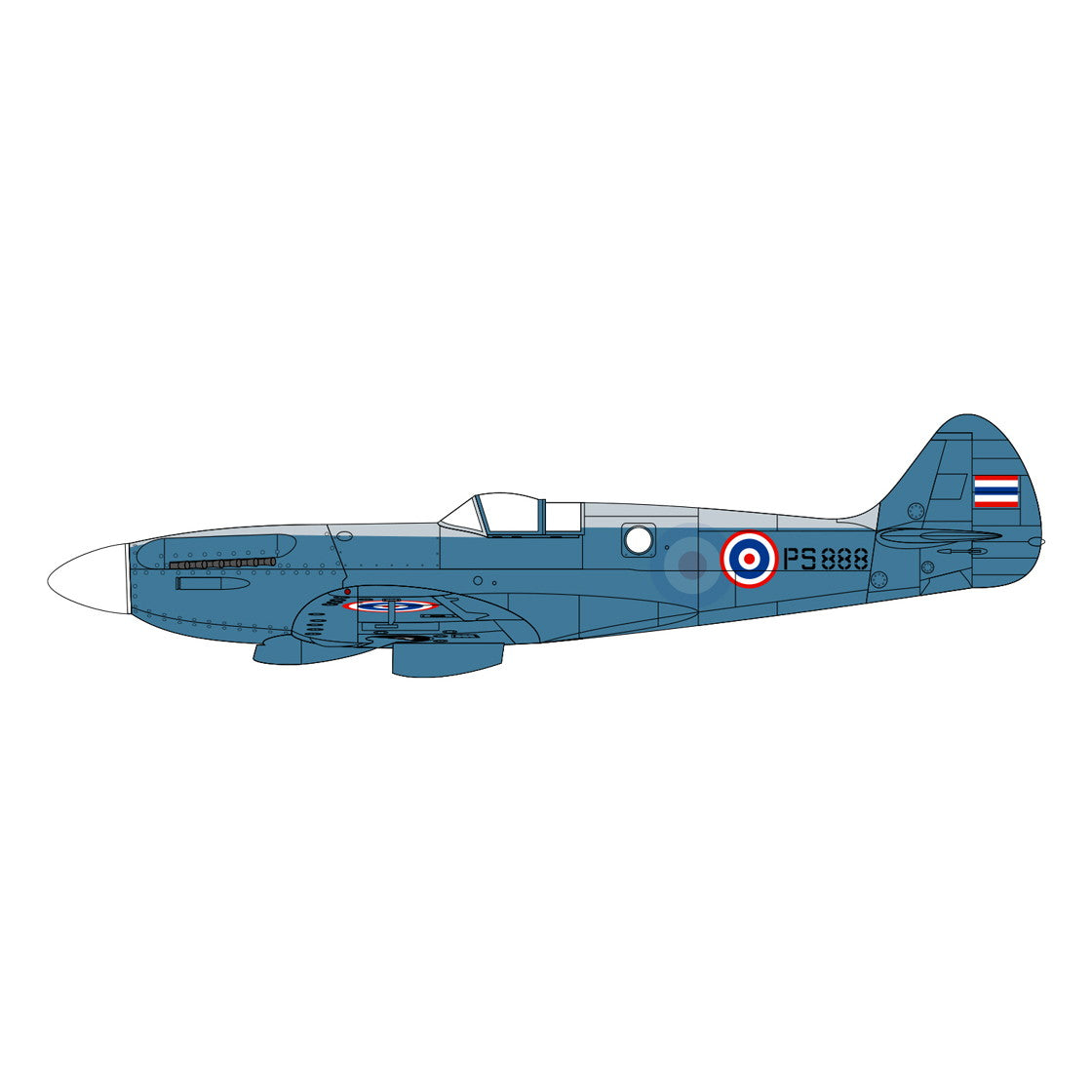 【新品即納】[PTM] 1/72 スーパーマリーン スピットファイア PR.XIX プラモデル(X-2017B) AIRFIX(エアフィックス)(20250430)