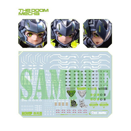 【新品即納】[PTM] 1/12 孫尚香(そんしょうこう) THE DOOM MECHA ver. Honor of Kings(オナー・オブ・キングス) プラモデル 核金重構(NUCLEAR GOLD RECONSTRUCTION)/童友社(20241231)