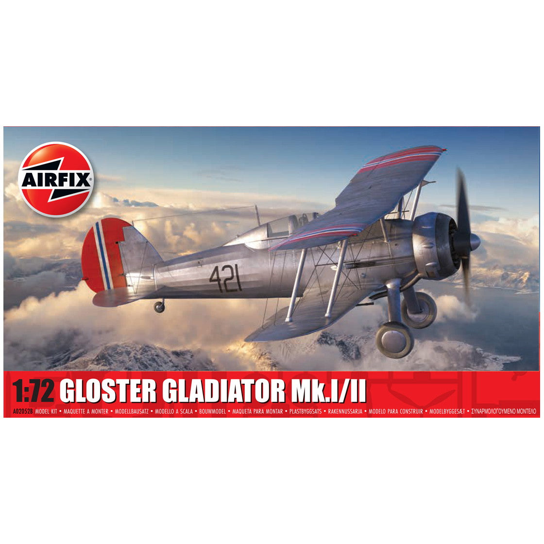【新品即納】[PTM] 1/72 グロスター グラディエーター Mk.I/Mk.II プラモデル(X-2052B) AIRFIX(エアフィックス)(20250430)