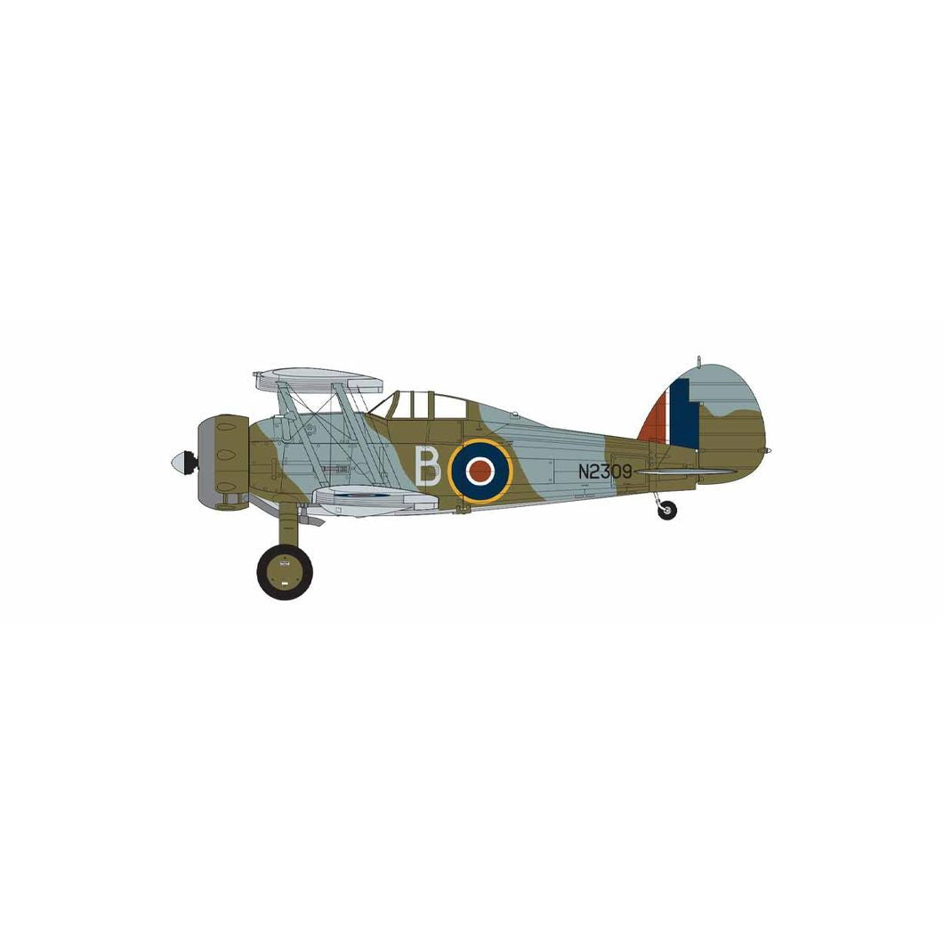 【新品即納】[PTM] 1/72 グロスター グラディエーター Mk.I/Mk.II プラモデル(X-2052B) AIRFIX(エアフィックス)(20250430)