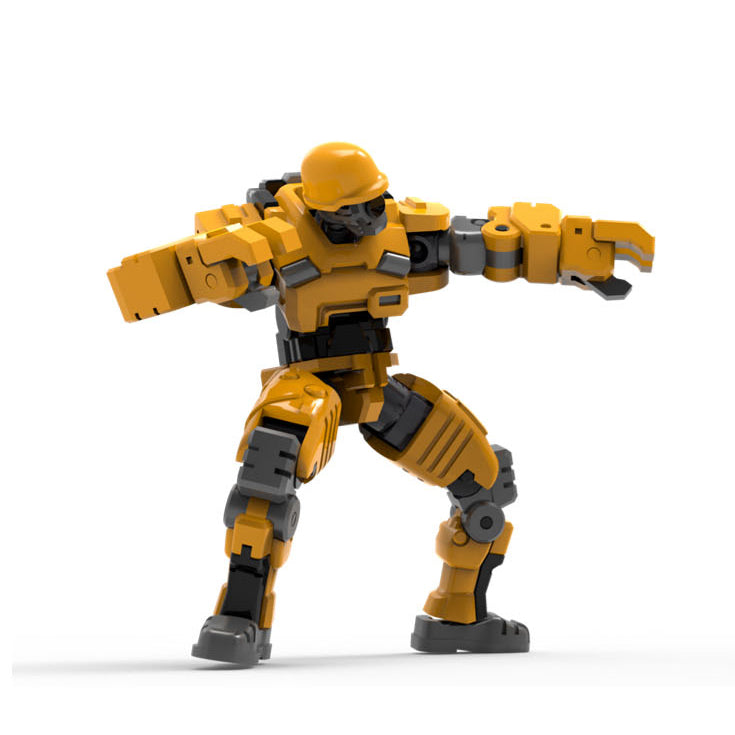 【新品即納】[PTM] レムナント・ドーム 1/30 WWS-O-01/04 マッチソルジャー/インダストリアルソルジャーズ プラスチックモデルキット(イエロー) プラモデル WARRIORS WORKSHOP(ウォーリアーズワークショップ)(20250531)