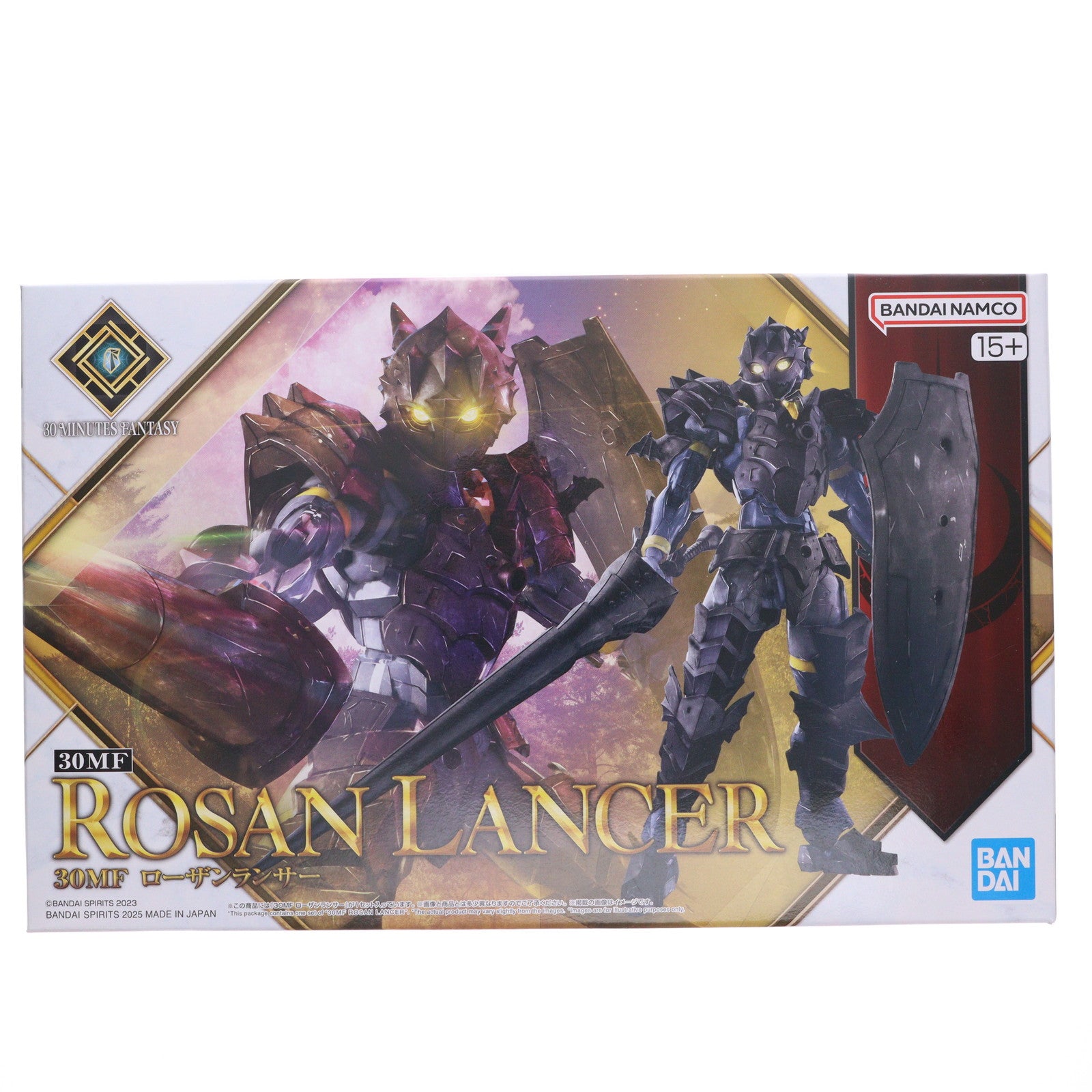 【新品】【お取り寄せ】[PTM] (再販) 30MF ローザンランサー 30 MINUTES FANTASY(サーティミニッツファンタジー) プラモデル(5068587) バンダイスピリッツ(20250827)