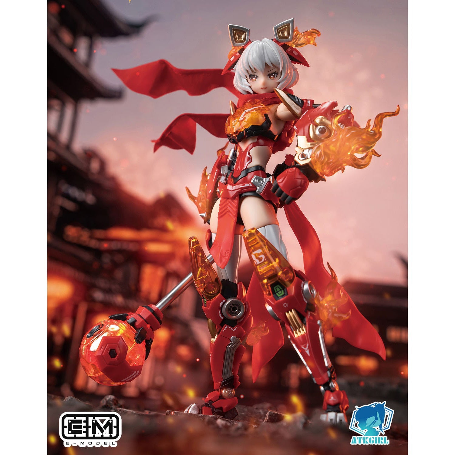 【新品即納】[PTM] 1/12 装甲少女 覚醒の獅子 リオン プラモデル(EM2024002) MONO/E-model(20250219)