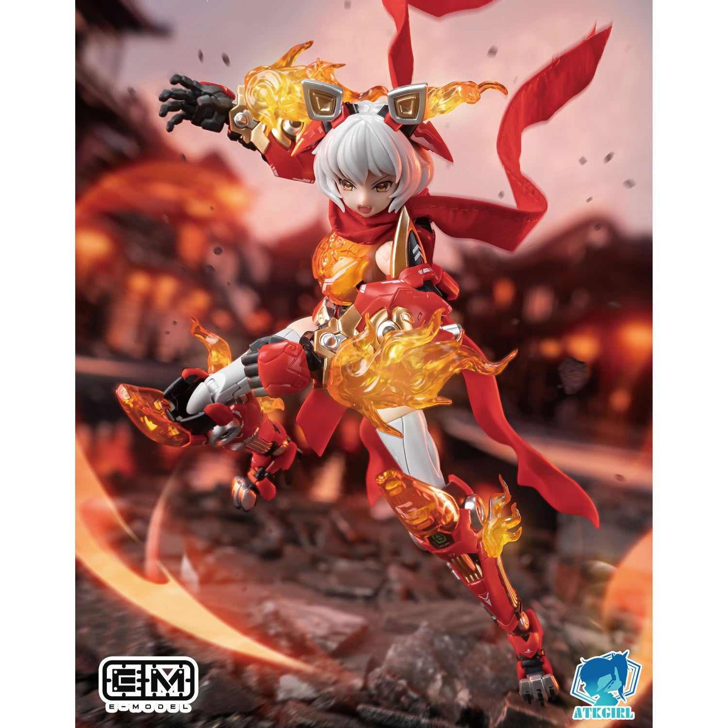 【新品即納】[PTM] 1/12 装甲少女 覚醒の獅子 リオン プラモデル(EM2024002) MONO/E-model(20250219)