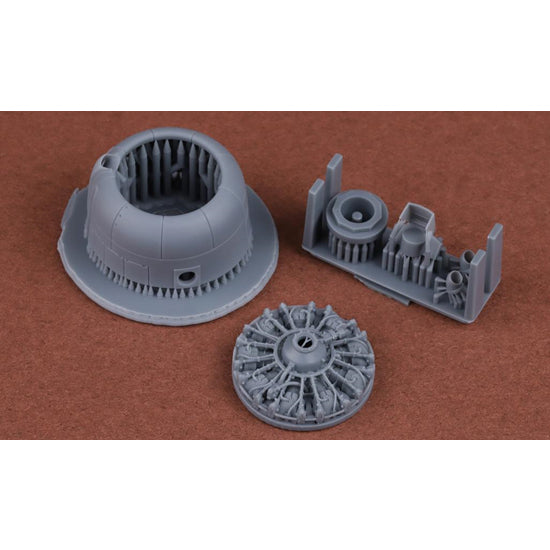 【新品即納】[PTM] 1/72 SBD-2/3 ドーントレス エンジン & カウリングセット(フライホーク用) プラモデル用アクセサリ(SBM72086) SBS(20241226)