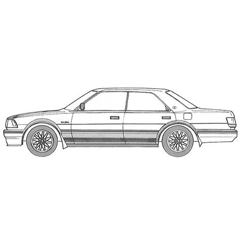 【新品即納】[PTM] 1/24 ハイソカーシリーズ No.13 クラウン2.0 スーパーチャージャー(ハイソカーバージョン) プラモデル(047959) フジミ模型(FUJIMI)(20250216)