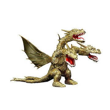 【新品即納】[PTM] チビマルゴジラシリーズ No.402 キングギドラ(1991) 70周年記念バージョン 豪華メッキ仕様 ゴジラvsキングギドラ プラモデル(172071) フジミ模型(FUJIMI)(20250301)