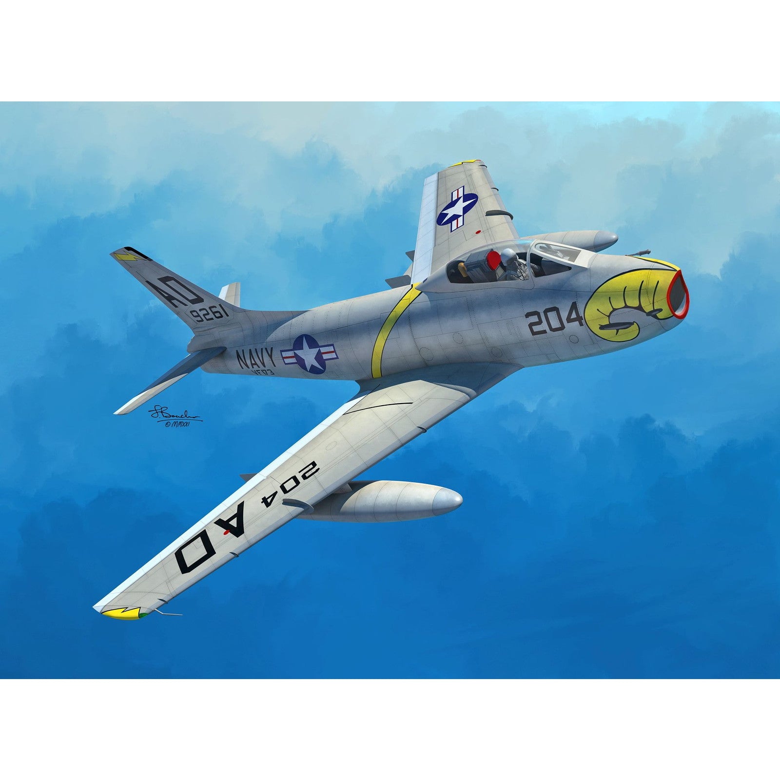 【新品即納】[PTM] (再販) 1/72 FJ-3/3M フューリー プラモデル(SWD72139) Sword(スウォード)(20250131)