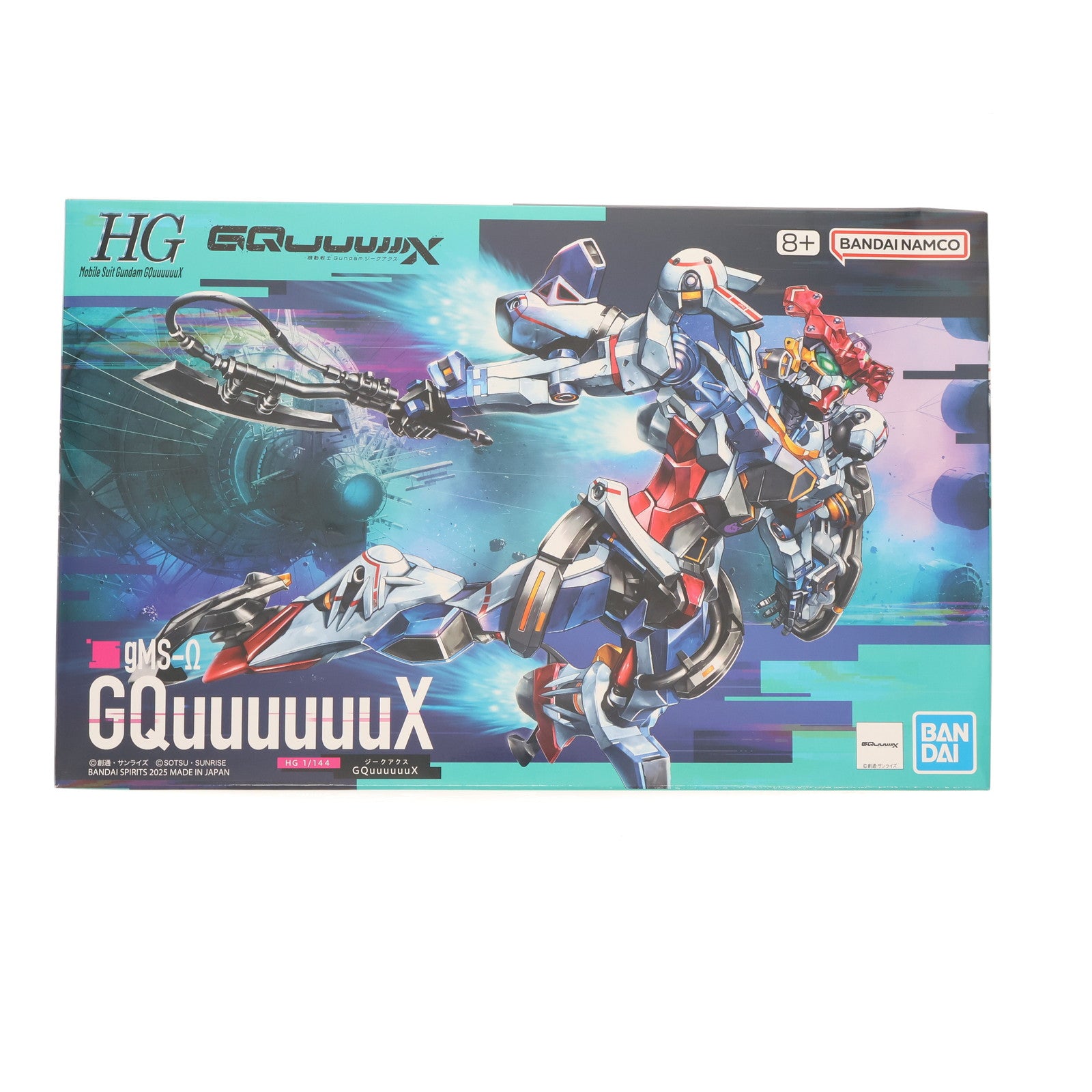 【新品即納】[PTM] (再販) HG 1/144 GQuuuuuuX(ジークアクス) 機動戦士Gundam GQuuuuuuX(ガンダム ジークアクス) プラモデル(5068317) バンダイスピリッツ(20250625)