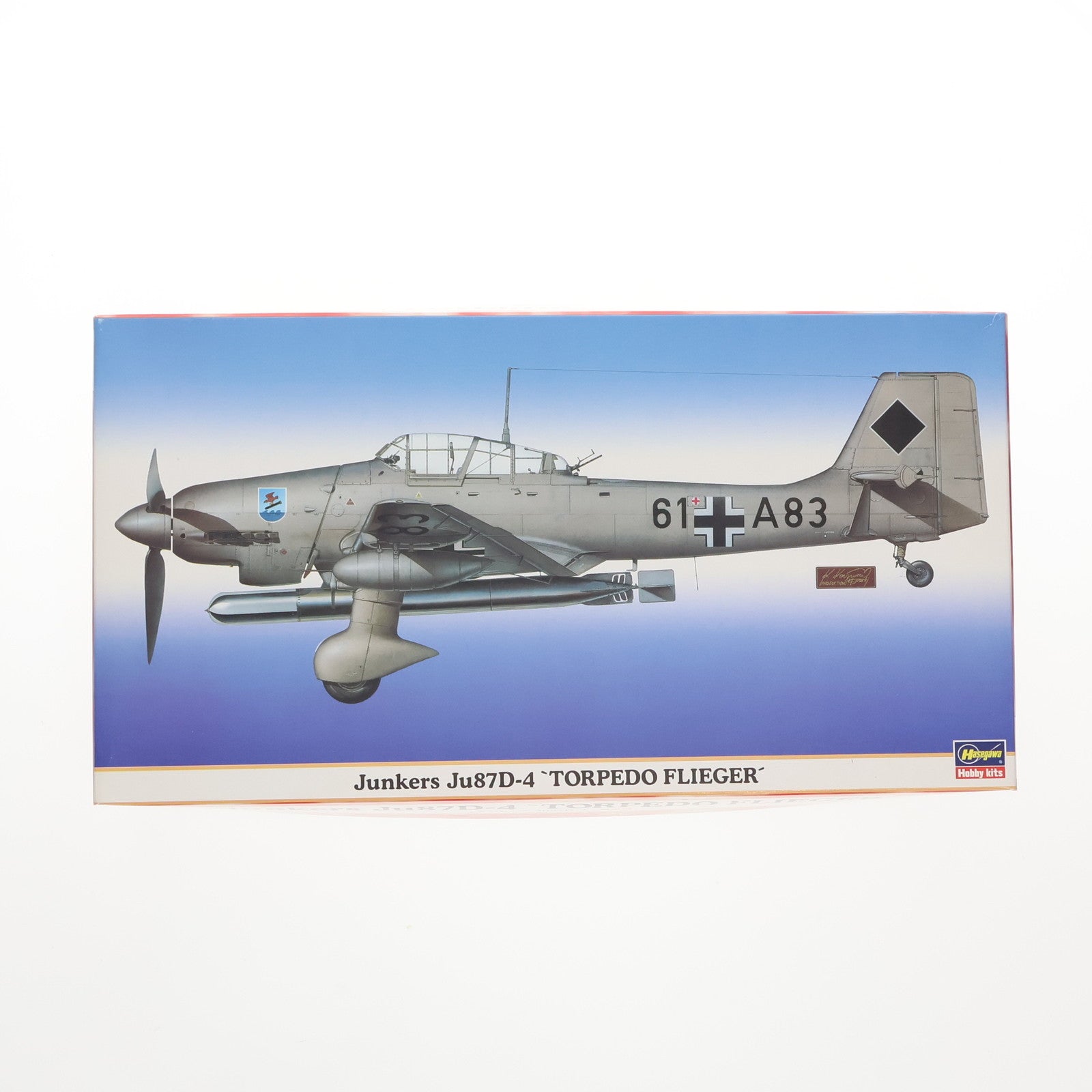 【中古即納】[PTM] 1/48 ユンカース Ju87D-4 『雷撃機』 特別仕様 プラモデル(09307) ハセガワ(20150101)
