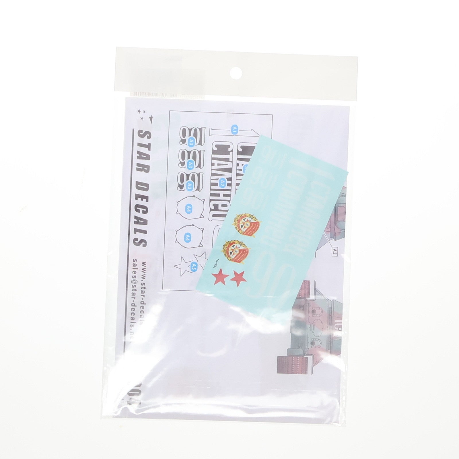 【中古即納】[PTM] 1/16 WWII露 T-34/76 mod.1943 レニングラード戦線 第30親衛戦車旅団 デカールセット プラモデル用アクセサリ Star Decals(スターデカールズ)(20160228)