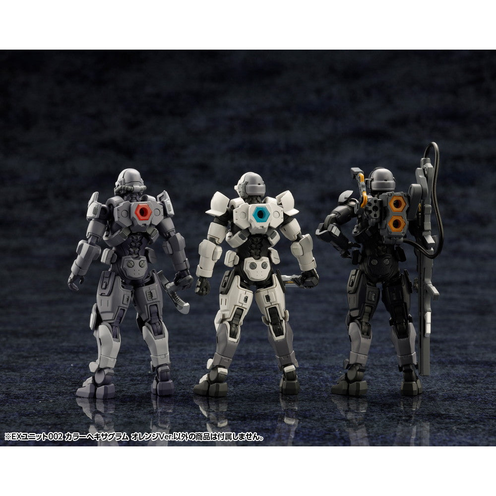 【新品即納】[PTM] ヘキサギア EXユニット002 1/24 カラーヘキサグラム オレンジVer. プラモデル用アクセサリ(HG151) コトブキヤ(20250518)