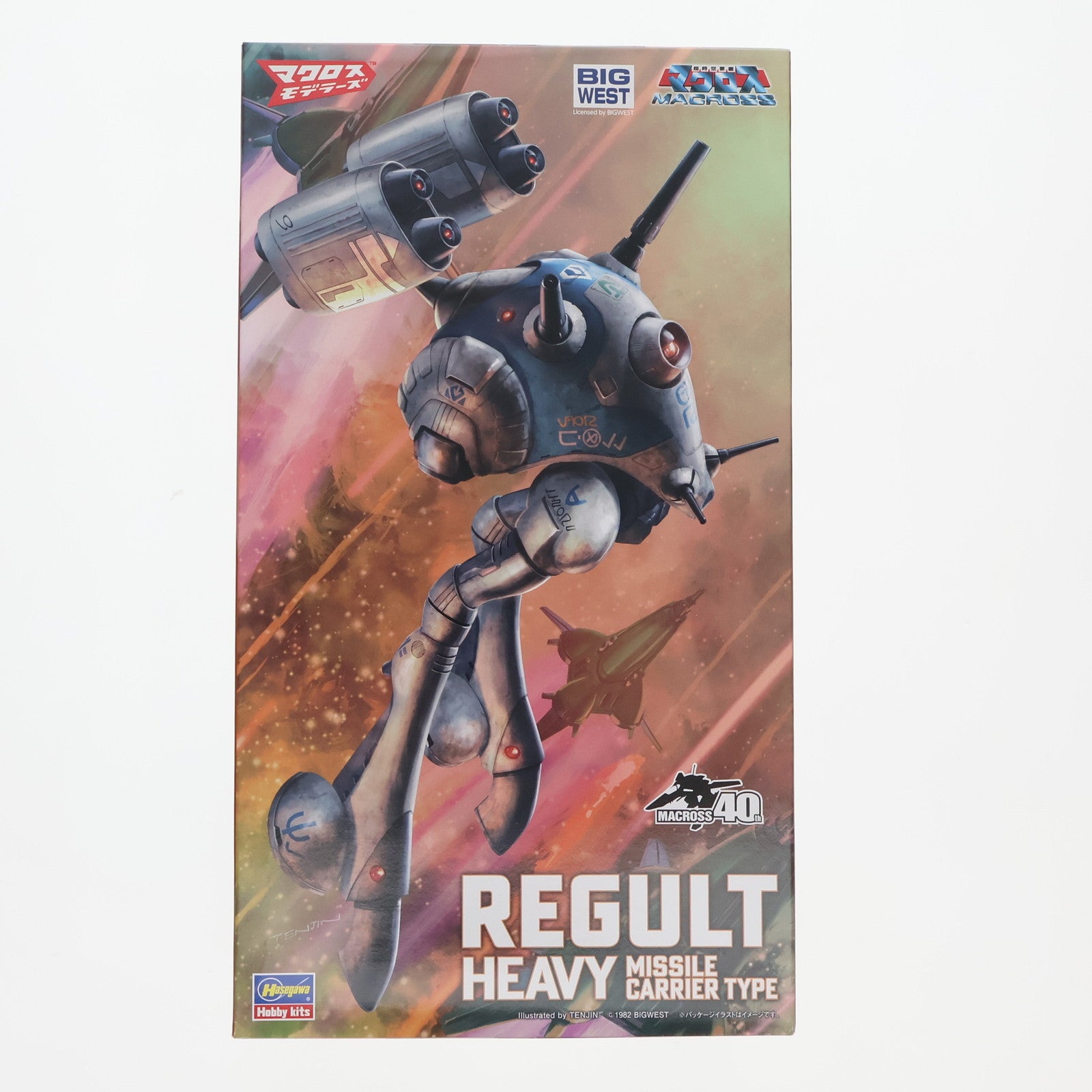 【中古即納】[PTM] 1/72 リガード(大型ミサイルポッド装備型) 超時空要塞マクロス プラモデル(65883) ハセガワ(20230901)