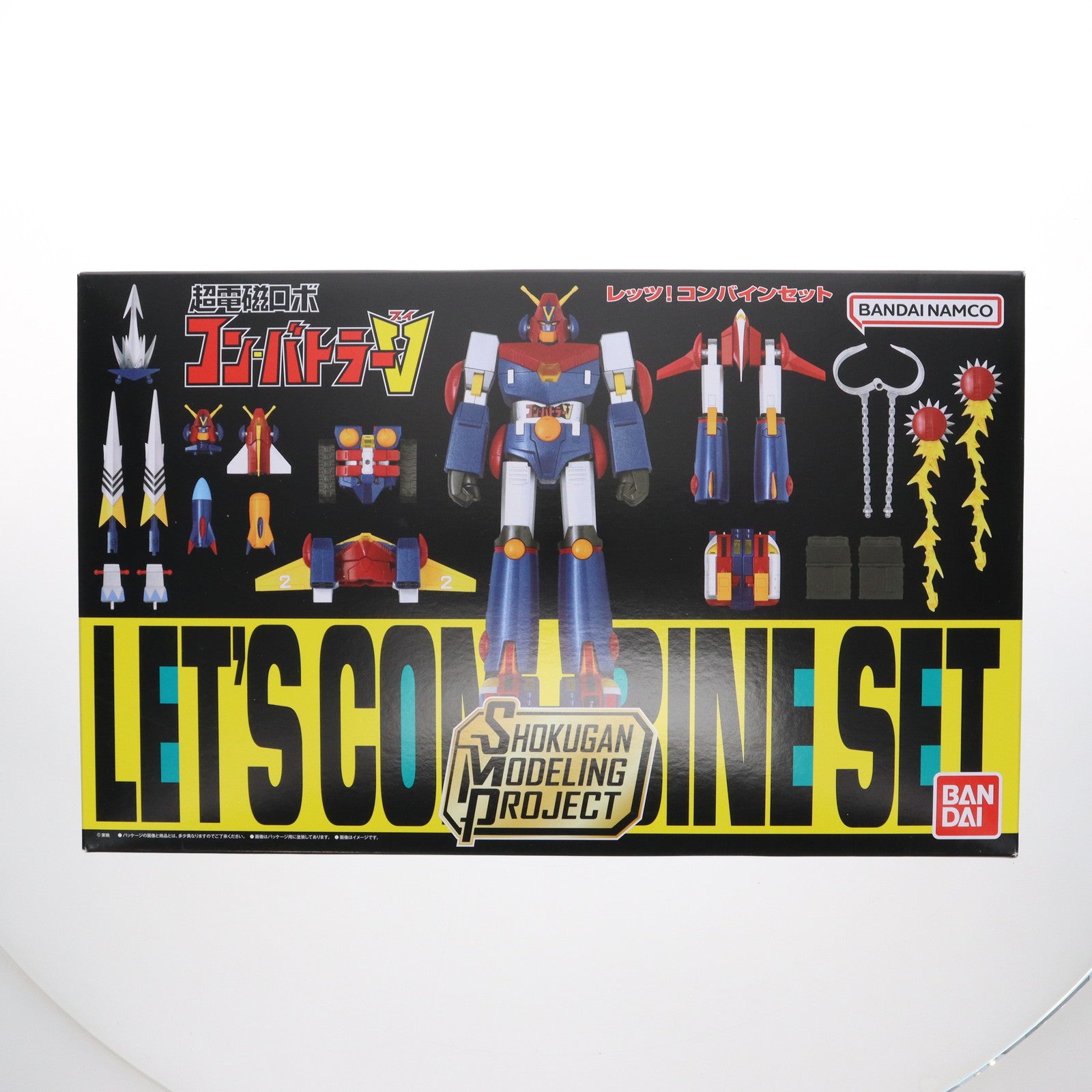 【中古即納】[PTM] (食玩) プレミアムバンダイ限定 SMP[SHOKUGAN MODELING PROJECT] 超電磁ロボ コン・バトラーV レッツ!コンバインセット プラモデル バンダイ(20240430)