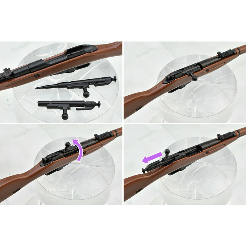 【新品即納】[PTM] LittleArmory(リトルアーモリー)LA107 1/12 モシン・ナガンM1891/30タイプ プラモデル(334217) TOMYTEC(トミーテック)(20250430)