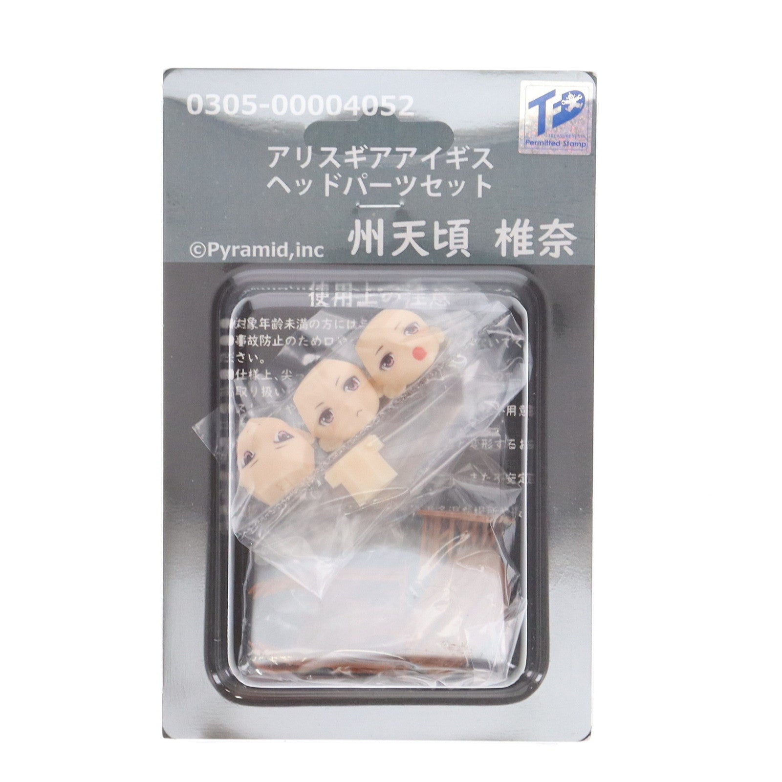 【中古即納】[PTM] 州天頃椎奈(すてごろしいな) ヘッドパーツセット アリス・ギア・アイギス カラーレジンキャストキット プラモデル用アクセサリ(0305-00004052) Pyramid(ピラミッド)(20181231)