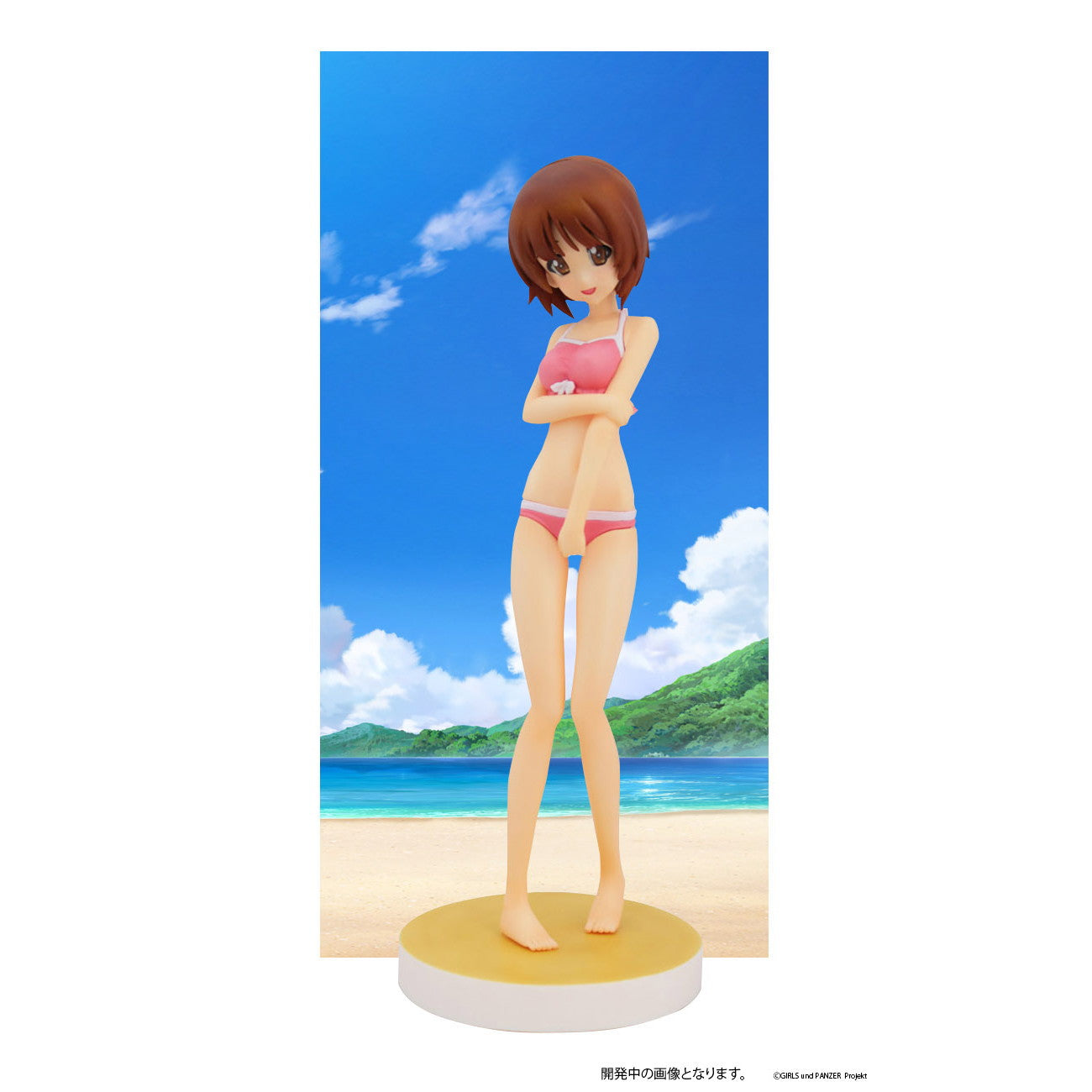 【中古即納】[PTM] (再販) 1/10 西住みほ(にしずみみほ) -水着ver.- ガルパン10周年記念特別版です! ガールズ&パンツァー カラーレジンキャストキット プラモデル(GPSP-10) プラッツ(20250131)