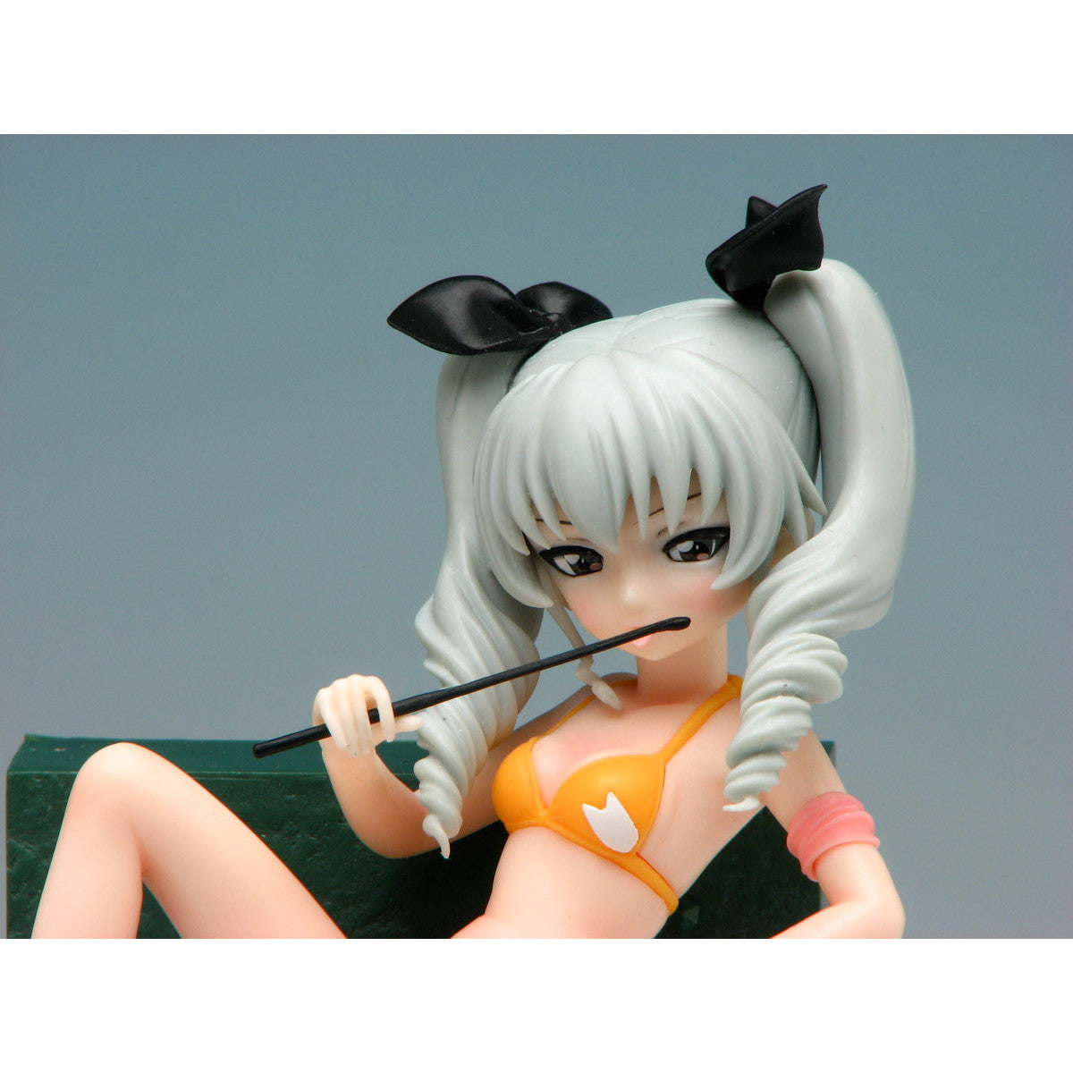 【新品即納】[PTM] (再販) 1/10 アンチョビ -水着ver.- ガルパン10周年記念特別版です! ガールズ&パンツァー カラーレジンキャストキット プラモデル(GPSP-12) プラッツ(20250131)