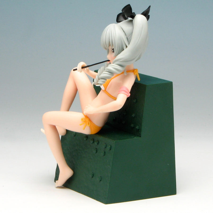 【新品即納】[PTM] (再販) 1/10 アンチョビ -水着ver.- ガルパン10周年記念特別版です! ガールズ&パンツァー カラーレジンキャストキット プラモデル(GPSP-12) プラッツ(20250131)