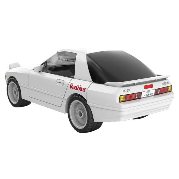 【新品即納】[PTM] リアルボディキット 高橋涼介(たかはしりょうすけ) RX7-FC3S 白 頭文字D(イニシャルD) ブロックキット プラモデル 童友社(20250331)