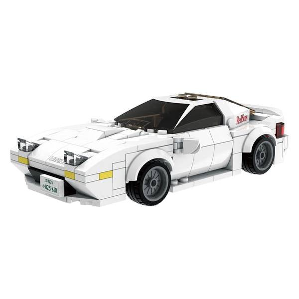 【新品即納】[PTM] 高橋涼介(たかはしりょうすけ) RX7-FC3S 白 頭文字D(イニシャルD) ブロックキット プラモデル 童友社(20250331)