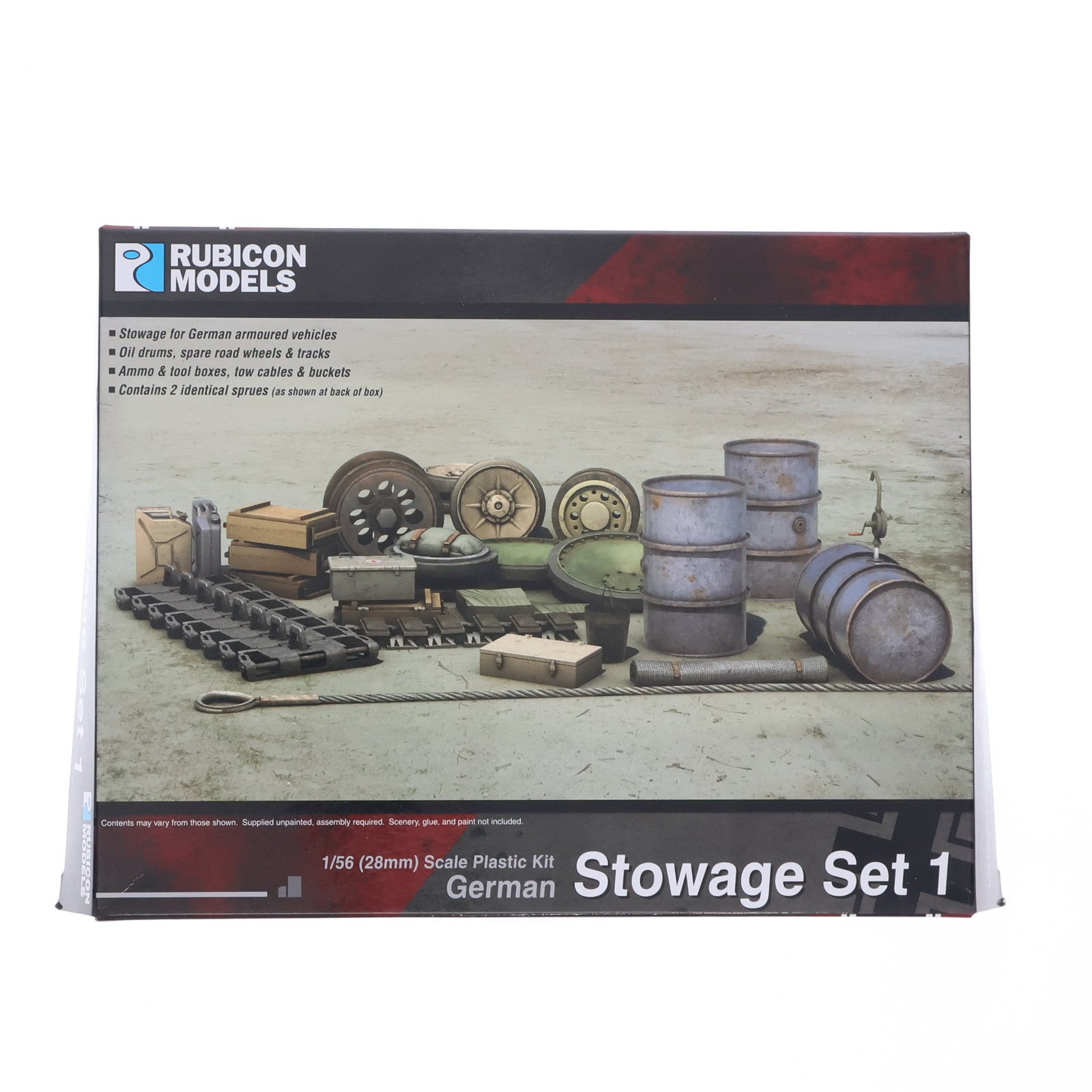 【中古即納】[PTM] 1/56 ドイツ軍 積荷セット1 プラモデル用アクセサリ(RB0022) RUBICON MODELS(ルビコンモデルス)(20160528)