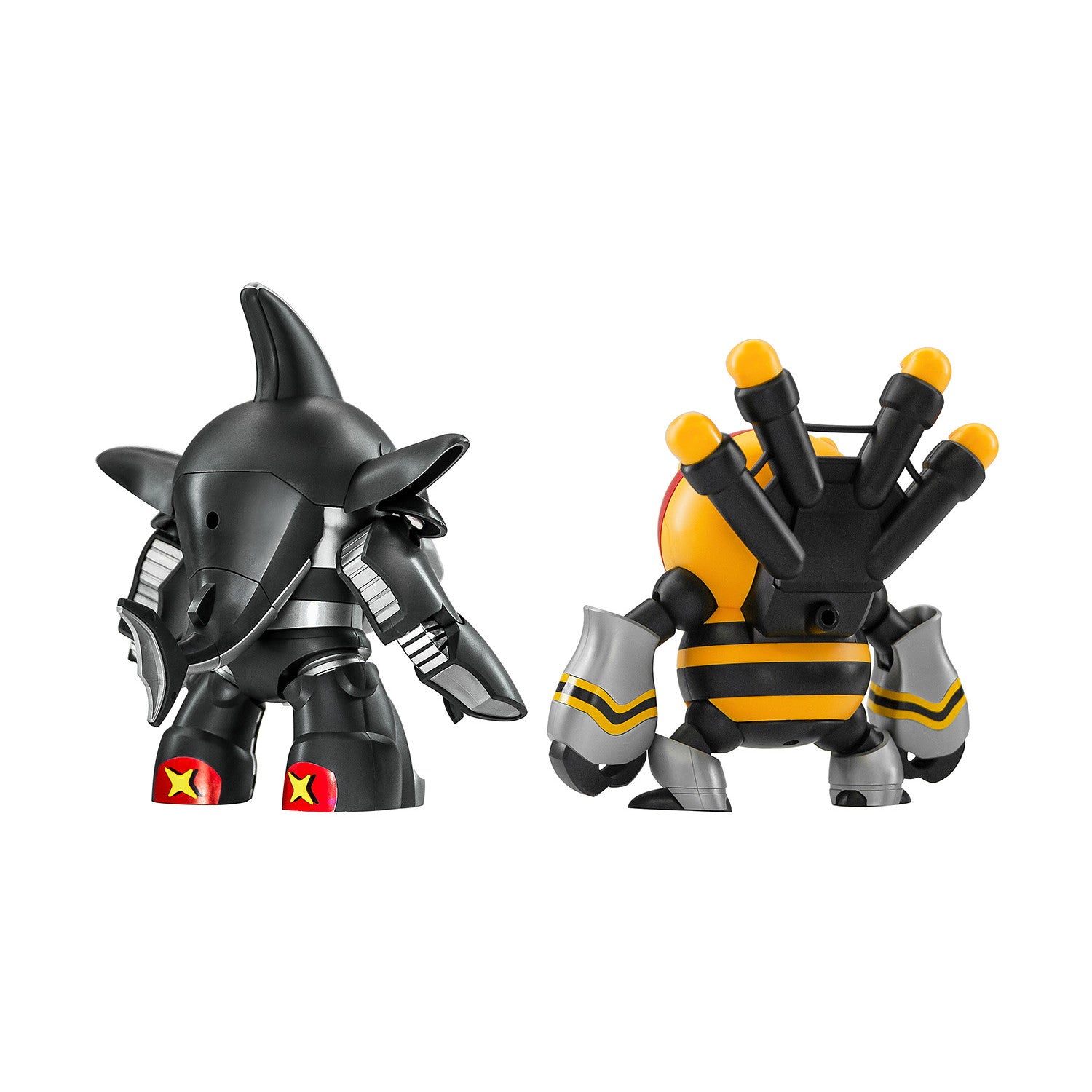【予約安心出荷】[PTM] (再販) カード2枚付属 QOSMOS シャークラー & スパイドン セット ビーロボカブタック プラモデル(KM-142) 橘猫工業(ORANGE CAT INDUSTRY)/ウェーブ(WAVE)(2025年11月)