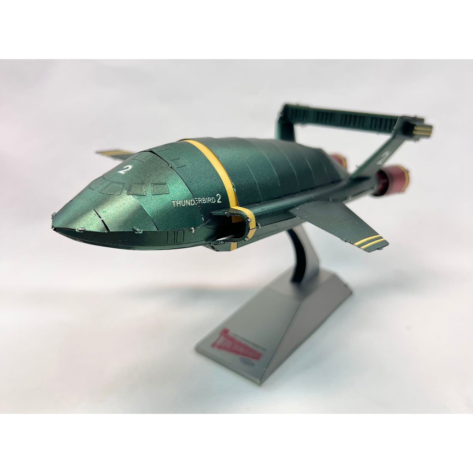 【予約安心出荷】[PTM] THUNDERBIRD 2(サンダーバード2号) 3Dメタルパズル プラモデル(PCLS-2406002) エスワンフォー(2025年1月)