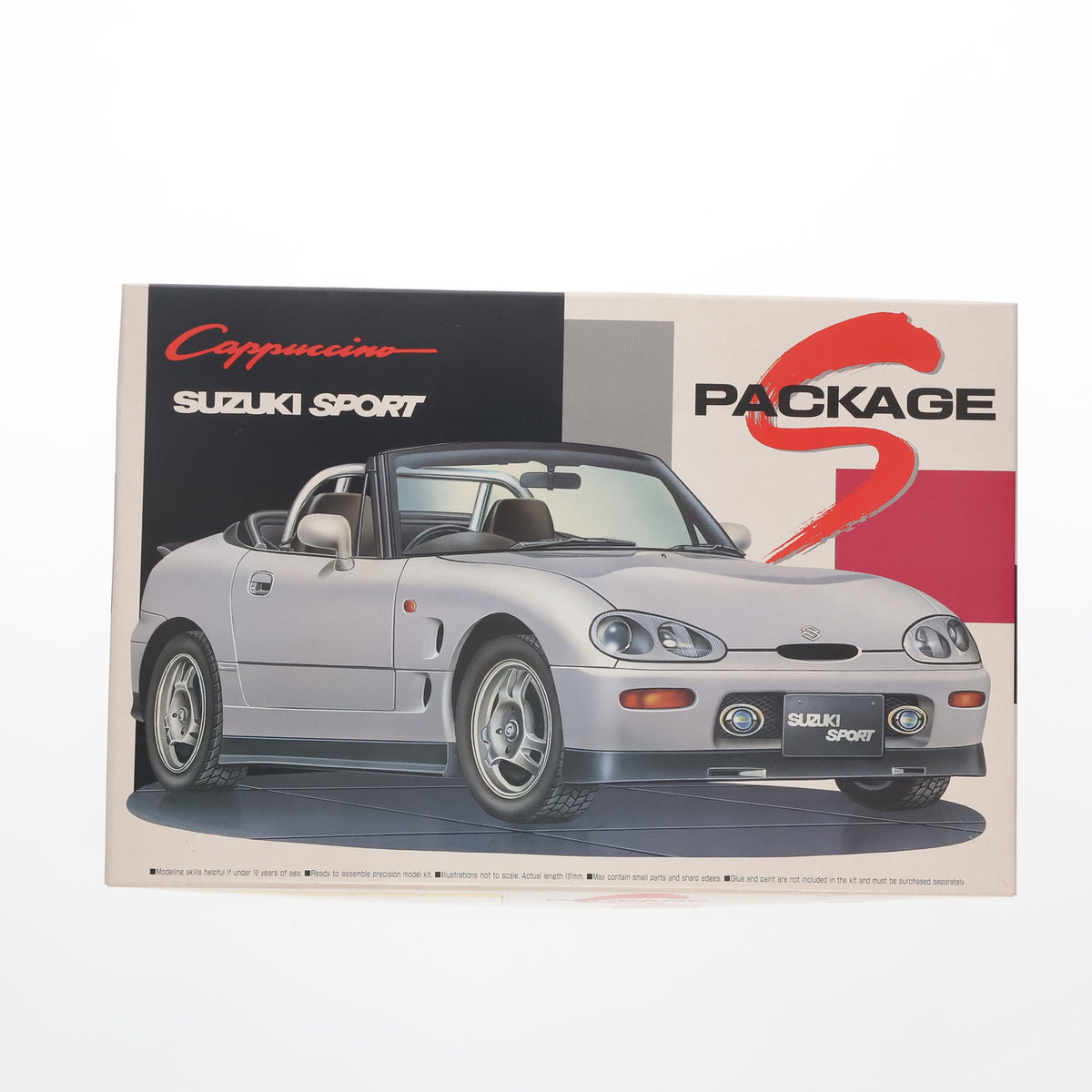 【中古即納】[PTM] Sパッケージシリーズ No.50 1/24 カプチーノ スズキスポーツ プラモデル(0004333) アオシマ(19940131)