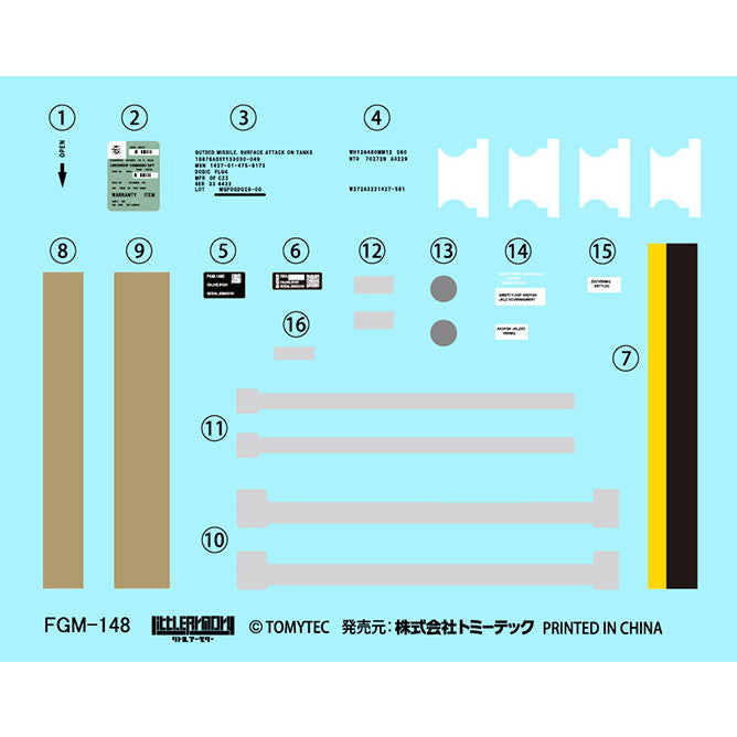 【新品即納】[PTM] LittleArmory(リトルアーモリー) LA103 1/12 FGM148タイプ対戦車ミサイル プラモデル(329992) TOMYTEC(トミーテック)(20250531)