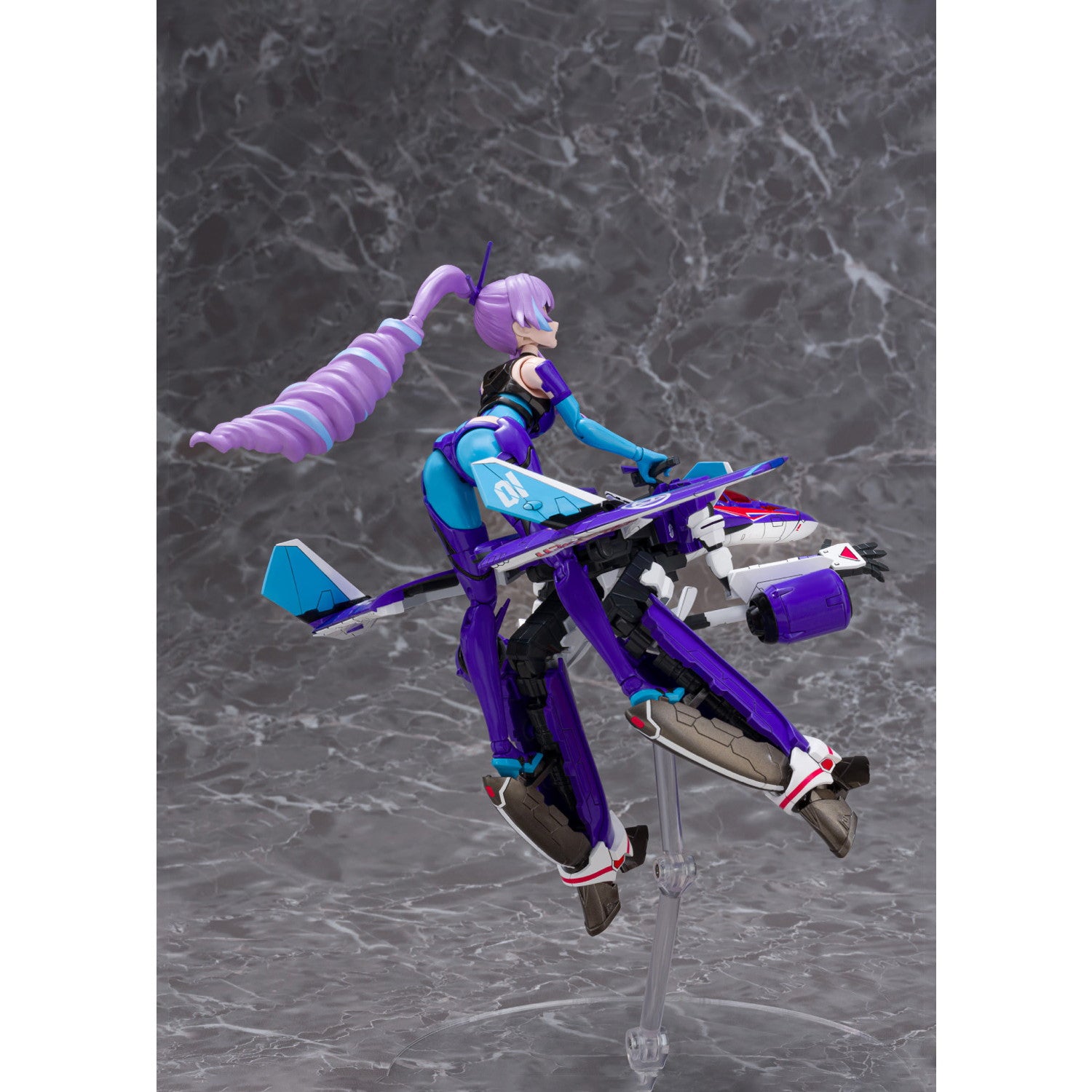 【新品即納】[PTM] V.F.G. MC-17 VF-31J ジークフリード 美雲・ギンヌメール マクロスΔ(デルタ) プラモデル アオシマ(20250522)