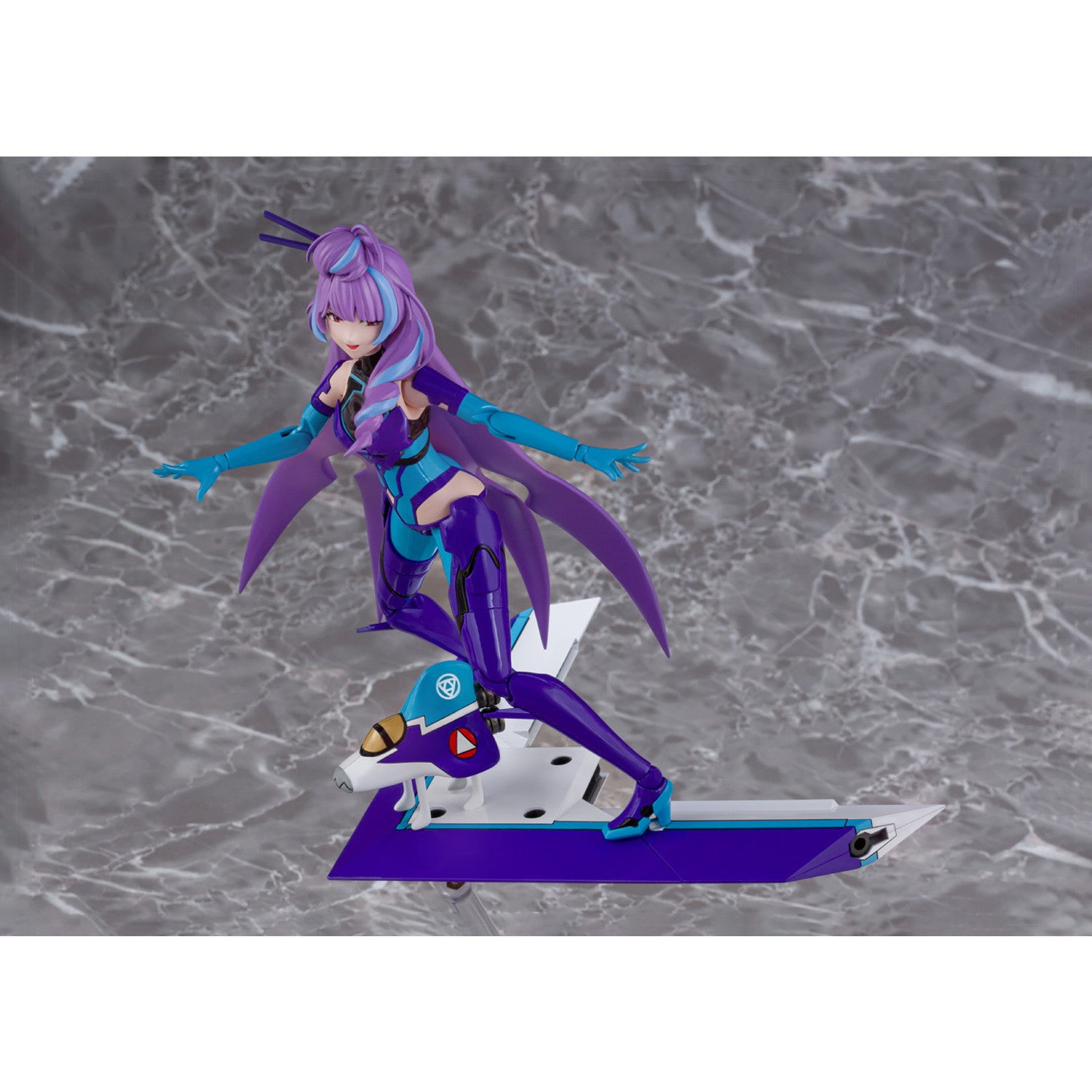 【新品即納】[PTM] V.F.G. MC-17 VF-31J ジークフリード 美雲・ギンヌメール マクロスΔ(デルタ) プラモデル アオシマ(20250522)