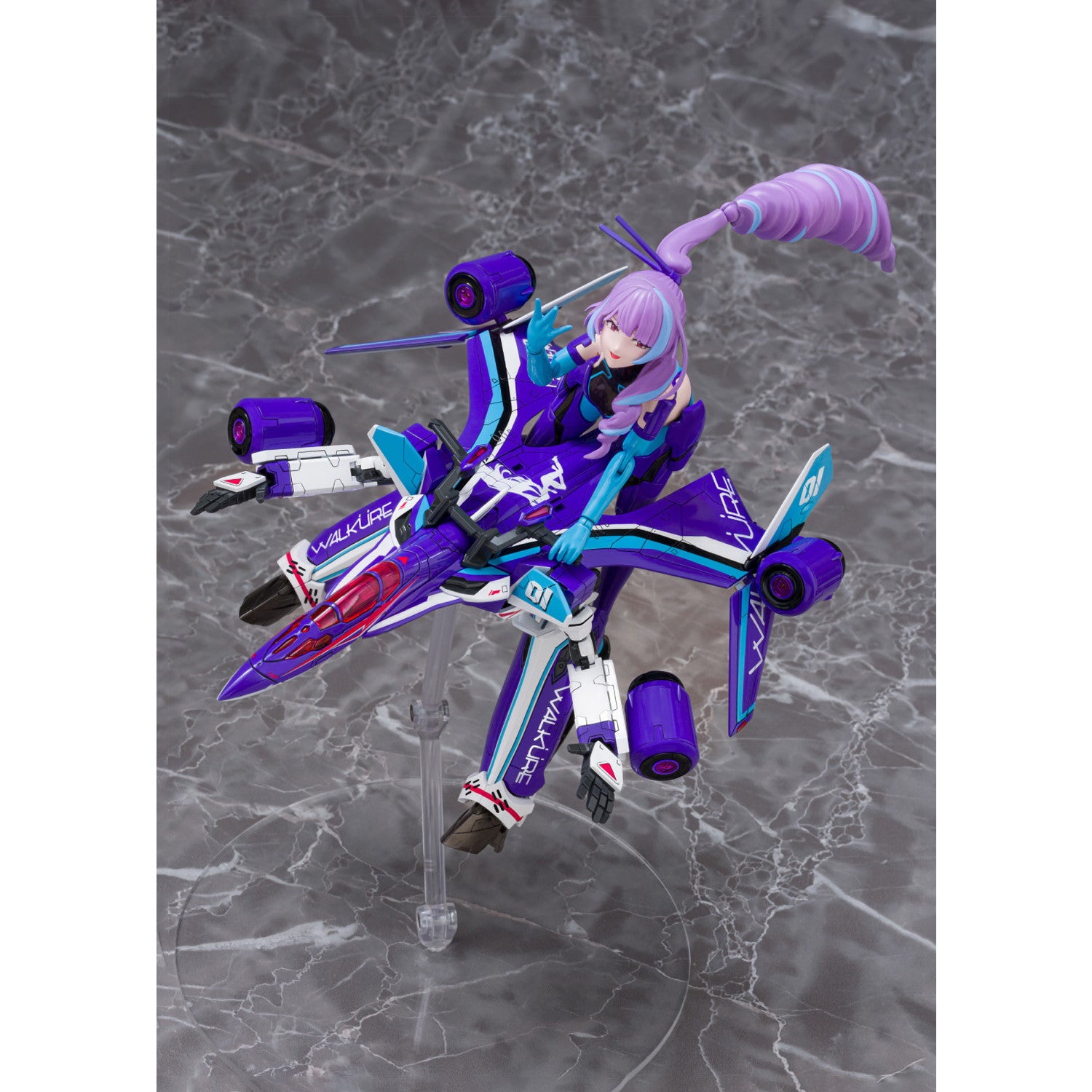 【新品即納】[PTM] V.F.G. MC-17 VF-31J ジークフリード 美雲・ギンヌメール マクロスΔ(デルタ) プラモデル アオシマ(20250522)