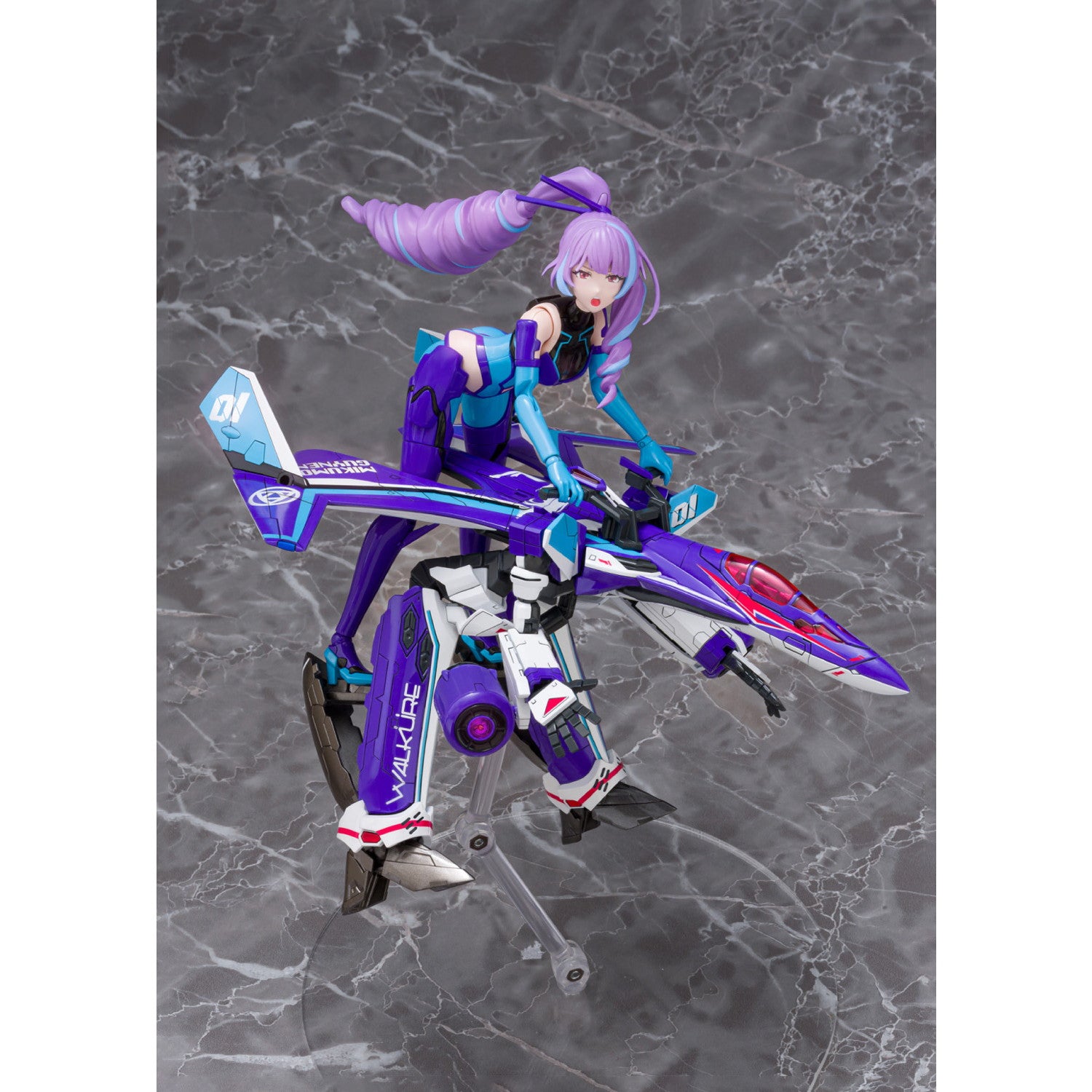 【新品即納】[PTM] V.F.G. MC-17 VF-31J ジークフリード 美雲・ギンヌメール マクロスΔ(デルタ) プラモデル アオシマ(20250522)