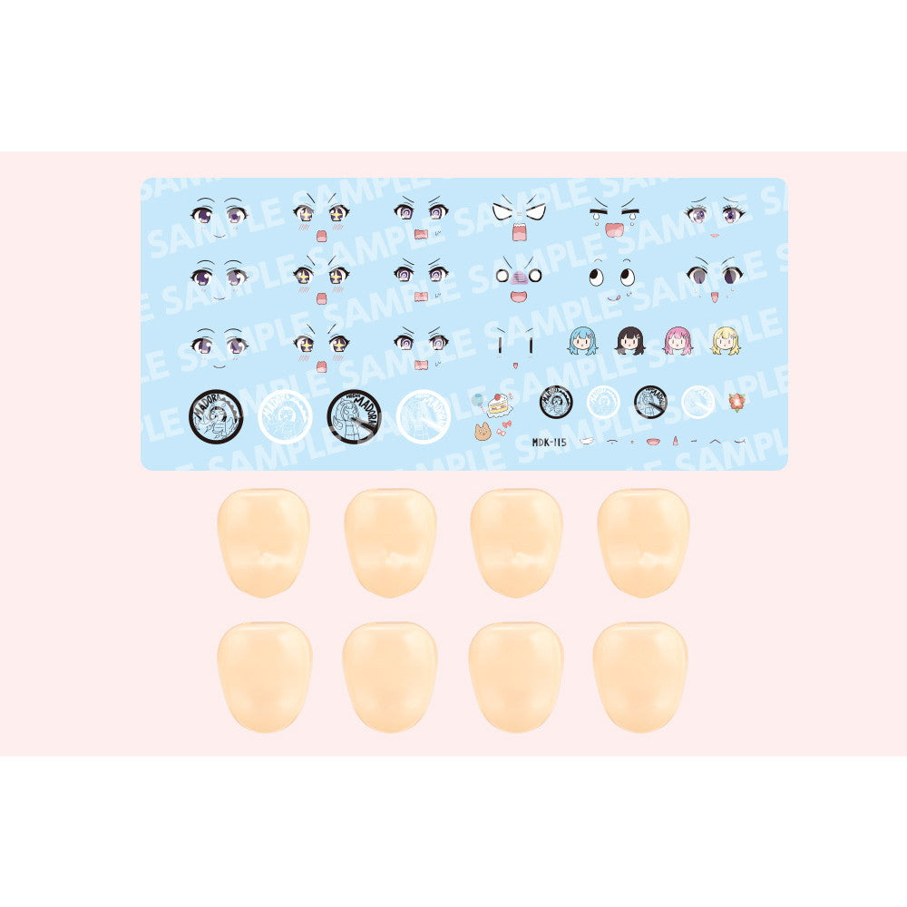 【中古即納】[PTM] 創彩少女庭園 1/10 カスタマイズフェイス&デカールセット Vol.5 らぐほのえりかデザイン 結城まどか用A プラモデル用アクセサリ(JK058) コトブキヤ(20250621)