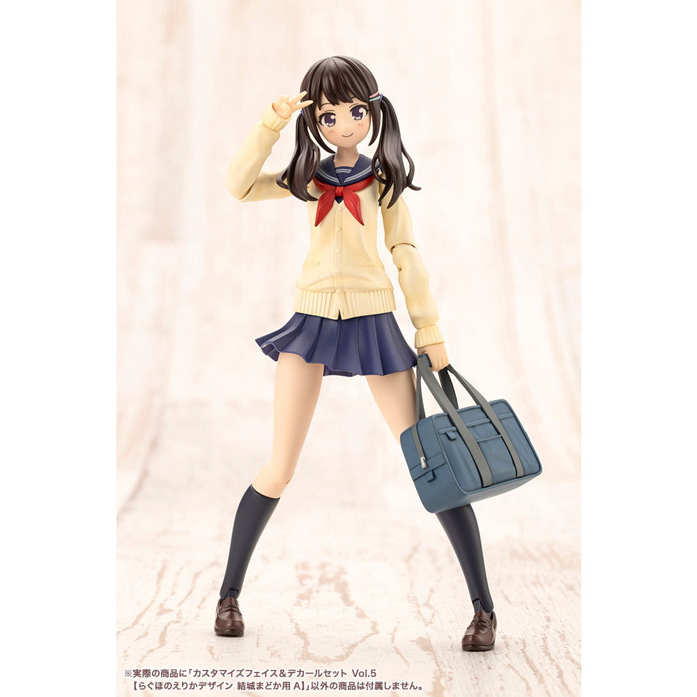 【中古即納】[PTM] 創彩少女庭園 1/10 カスタマイズフェイス&デカールセット Vol.5 らぐほのえりかデザイン 結城まどか用A プラモデル用アクセサリ(JK058) コトブキヤ(20250621)