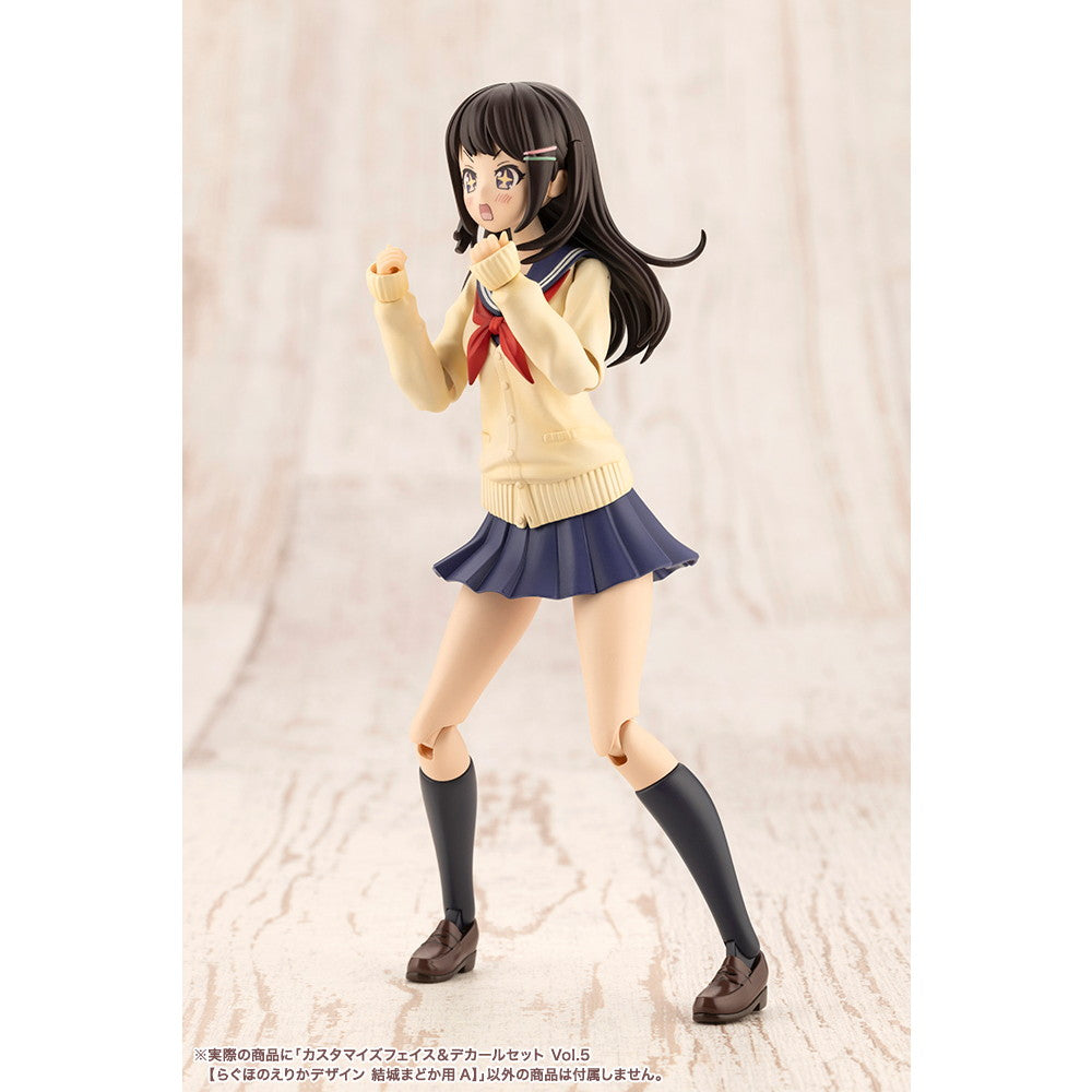 【中古即納】[PTM] 創彩少女庭園 1/10 カスタマイズフェイス&デカールセット Vol.5 らぐほのえりかデザイン 結城まどか用A プラモデル用アクセサリ(JK058) コトブキヤ(20250621)