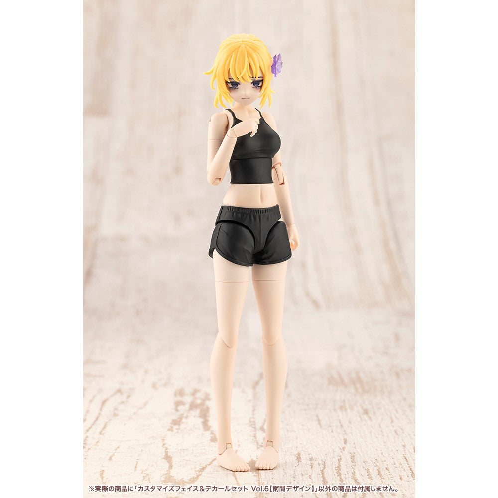 【中古即納】[PTM] 創彩少女庭園 1/10 カスタマイズフェイス&デカールセット Vol.6 雨間デザイン プラモデル用アクセサリ(JK059) コトブキヤ(20250621)