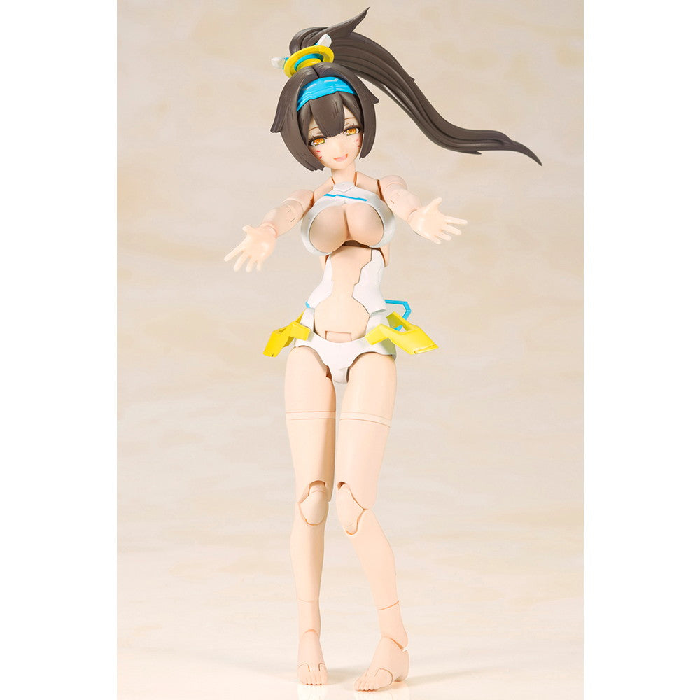 【中古即納】[PTM] (再々販) メガミデバイス 1/1 朱羅 弓兵 蒼衣(あすら きゅうへい あおい) プラモデル(KP466X) コトブキヤ(20250614)