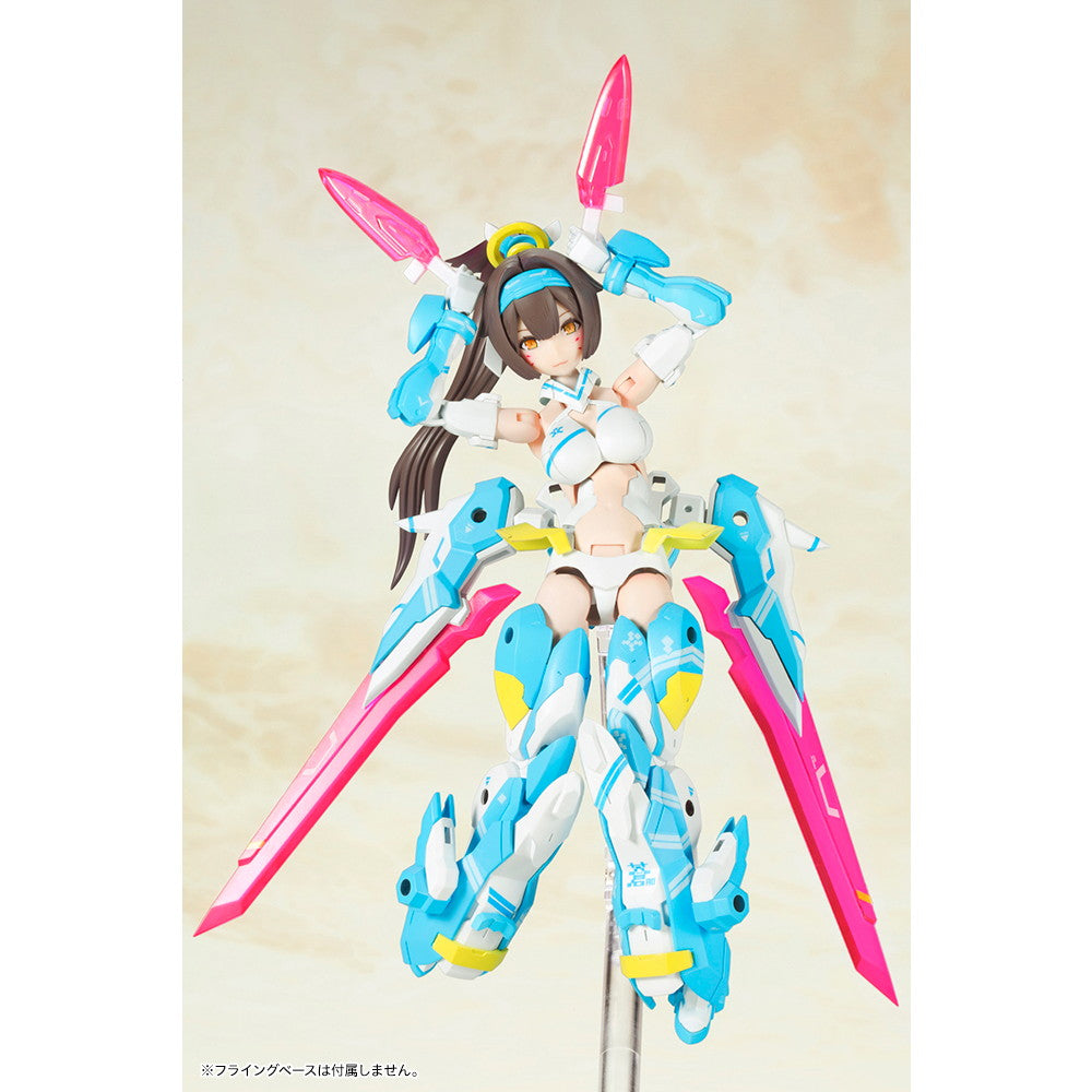 【中古即納】[PTM] (再々販) メガミデバイス 1/1 朱羅 弓兵 蒼衣(あすら きゅうへい あおい) プラモデル(KP466X) コトブキヤ(20250614)