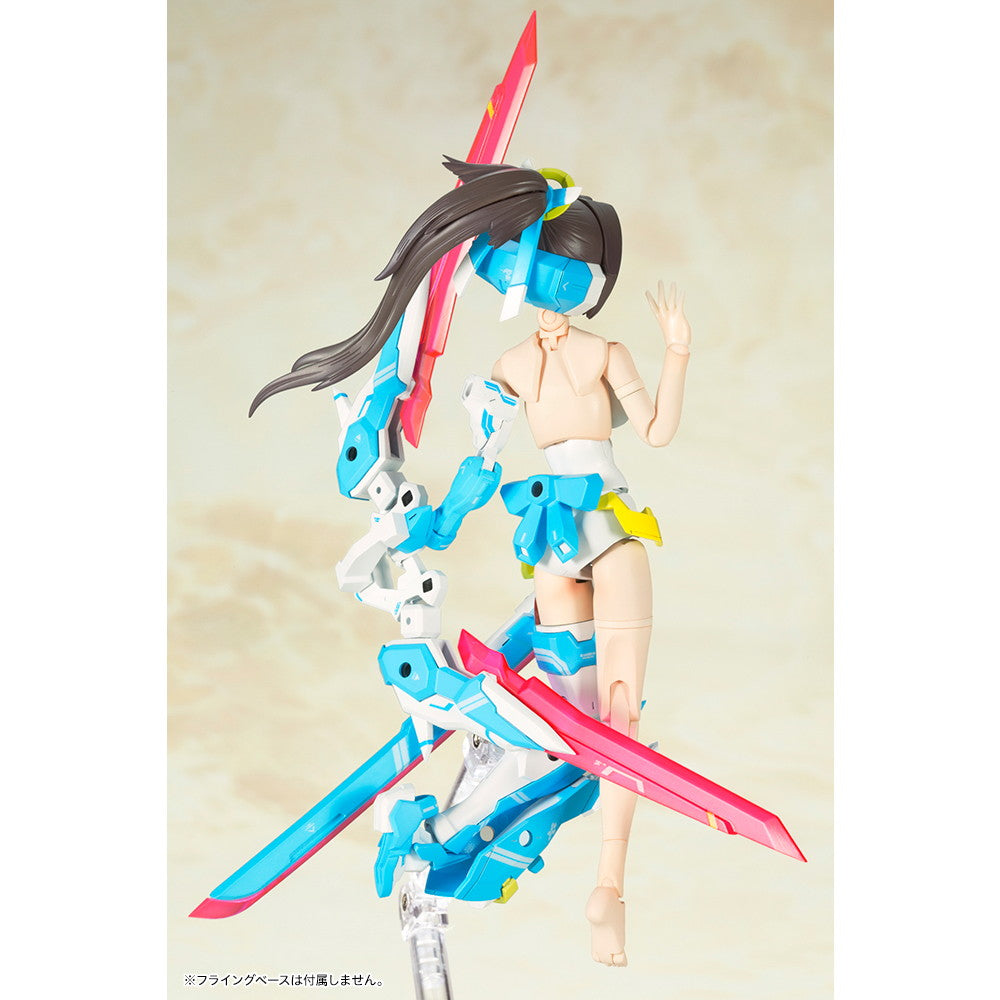 【中古即納】[PTM] (再々販) メガミデバイス 1/1 朱羅 弓兵 蒼衣(あすら きゅうへい あおい) プラモデル(KP466X) コトブキヤ(20250614)