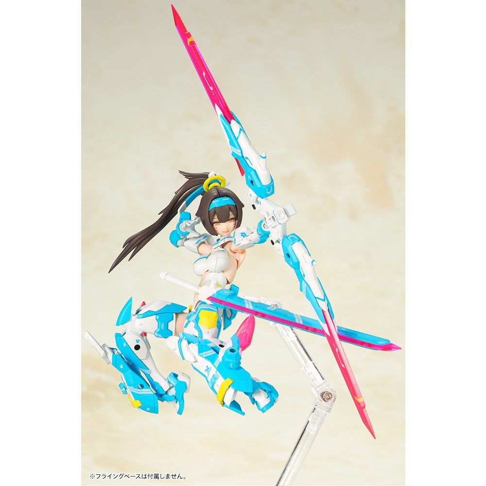 【中古即納】[PTM] (再々販) メガミデバイス 1/1 朱羅 弓兵 蒼衣(あすら きゅうへい あおい) プラモデル(KP466X) コトブキヤ(20250614)