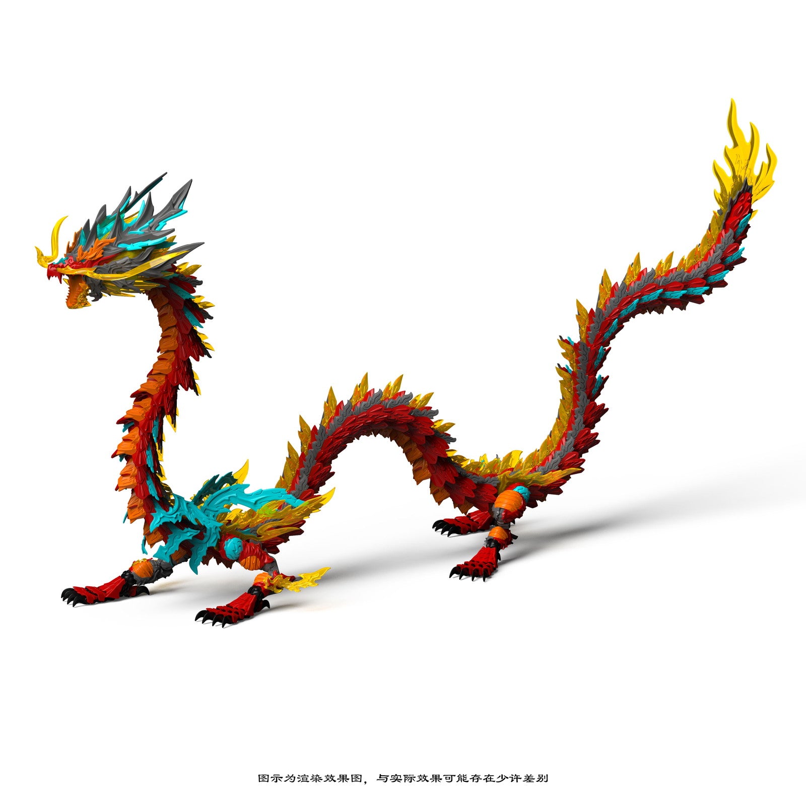 【新品即納】[PTM] 初回特典付属 真龍シリーズ ZL-0001 赤龍王 プラスチックモデルキット プラモデル 神型科技(SHENXING TECHNOLOGY)(20250630)