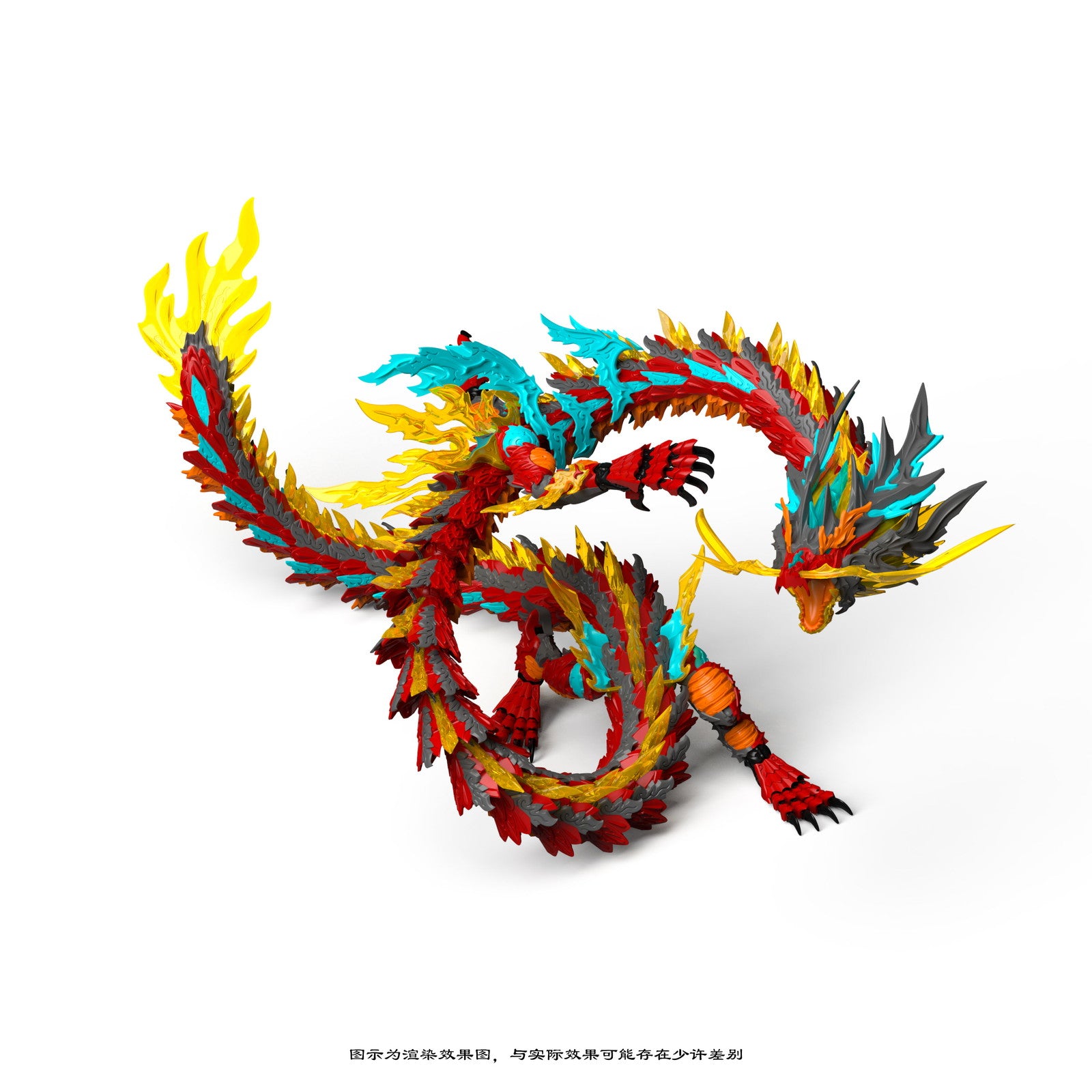 【新品即納】[PTM] 初回特典付属 真龍シリーズ ZL-0001 赤龍王 プラスチックモデルキット プラモデル 神型科技(SHENXING TECHNOLOGY)(20250630)