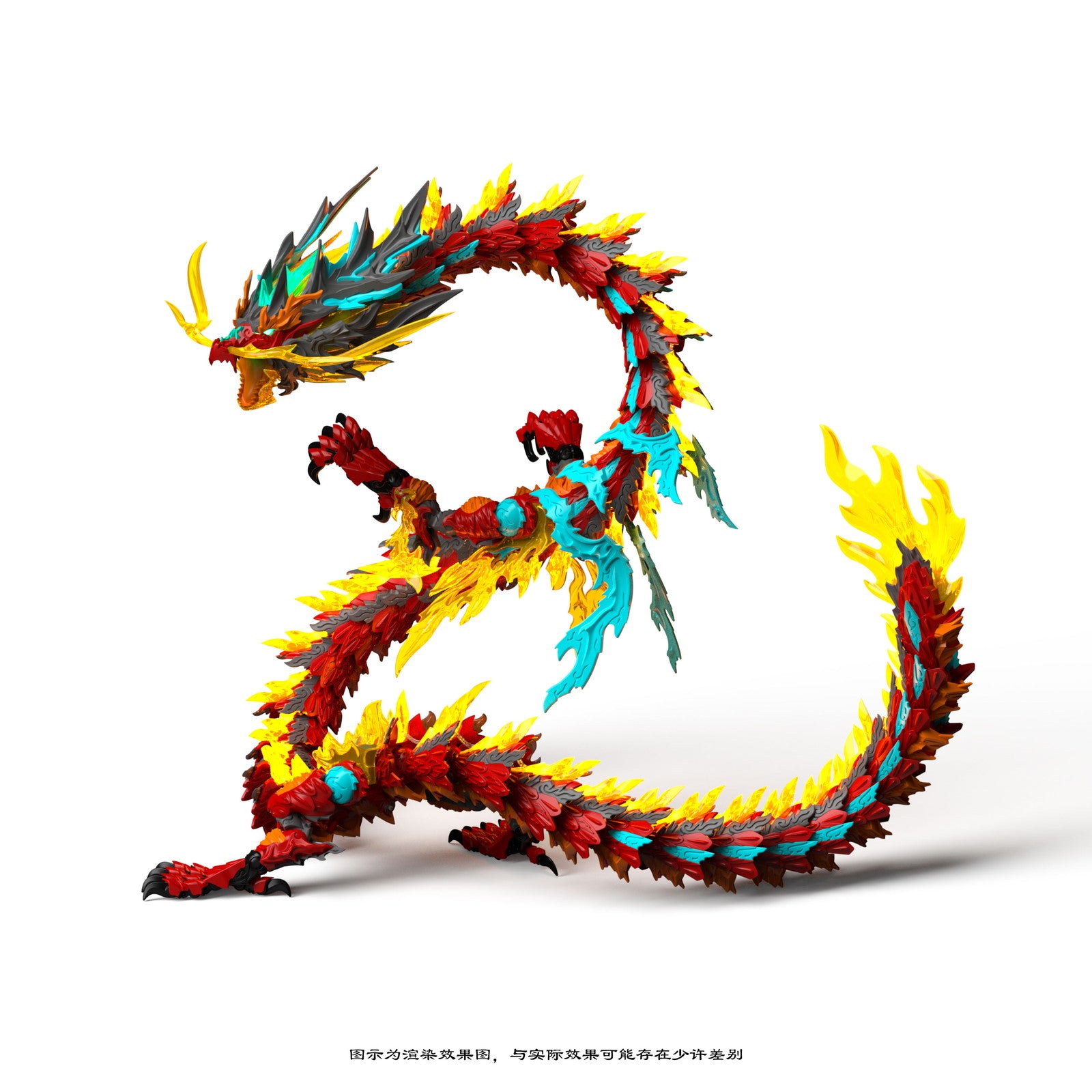 【新品即納】[PTM] 初回特典付属 真龍シリーズ ZL-0001 赤龍王 プラスチックモデルキット プラモデル 神型科技(SHENXING TECHNOLOGY)(20250630)