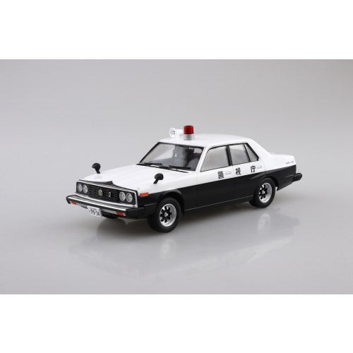 【新品即納】[PTM] ハピネット・ホビーマーケティング流通限定 ザ・モデルカー NO.SP 1/24 ニッサン HGC210 スカイライン パトロールカー '77 プラモデル(201589) アオシマ(20250430)