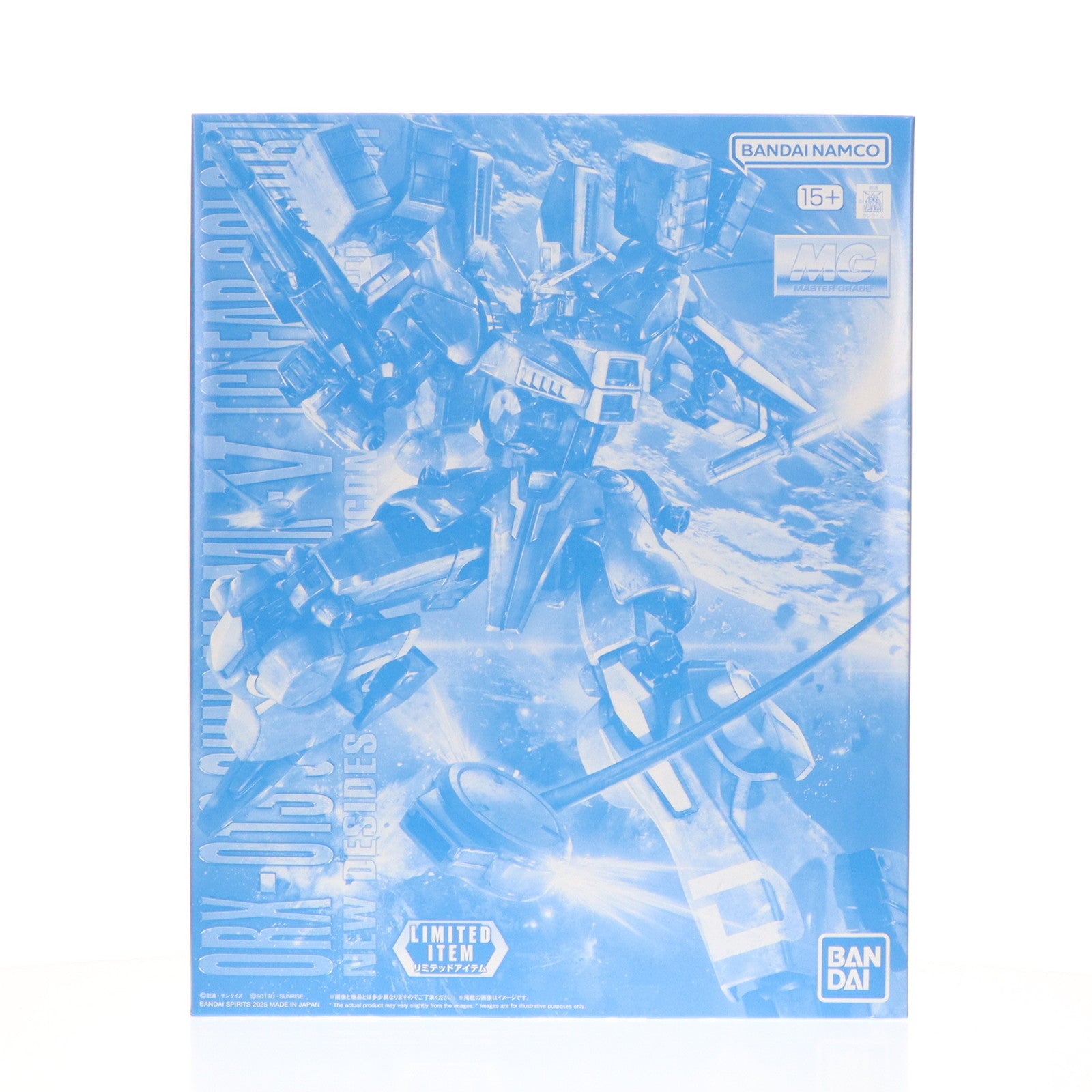 【中古即納】[PTM] 1/100 MG ORX-013 ガンダムMk-V [クリアカラー] ｢ガンダム・センチネル｣ プラモデル バンダイスピリッツ(20250208)