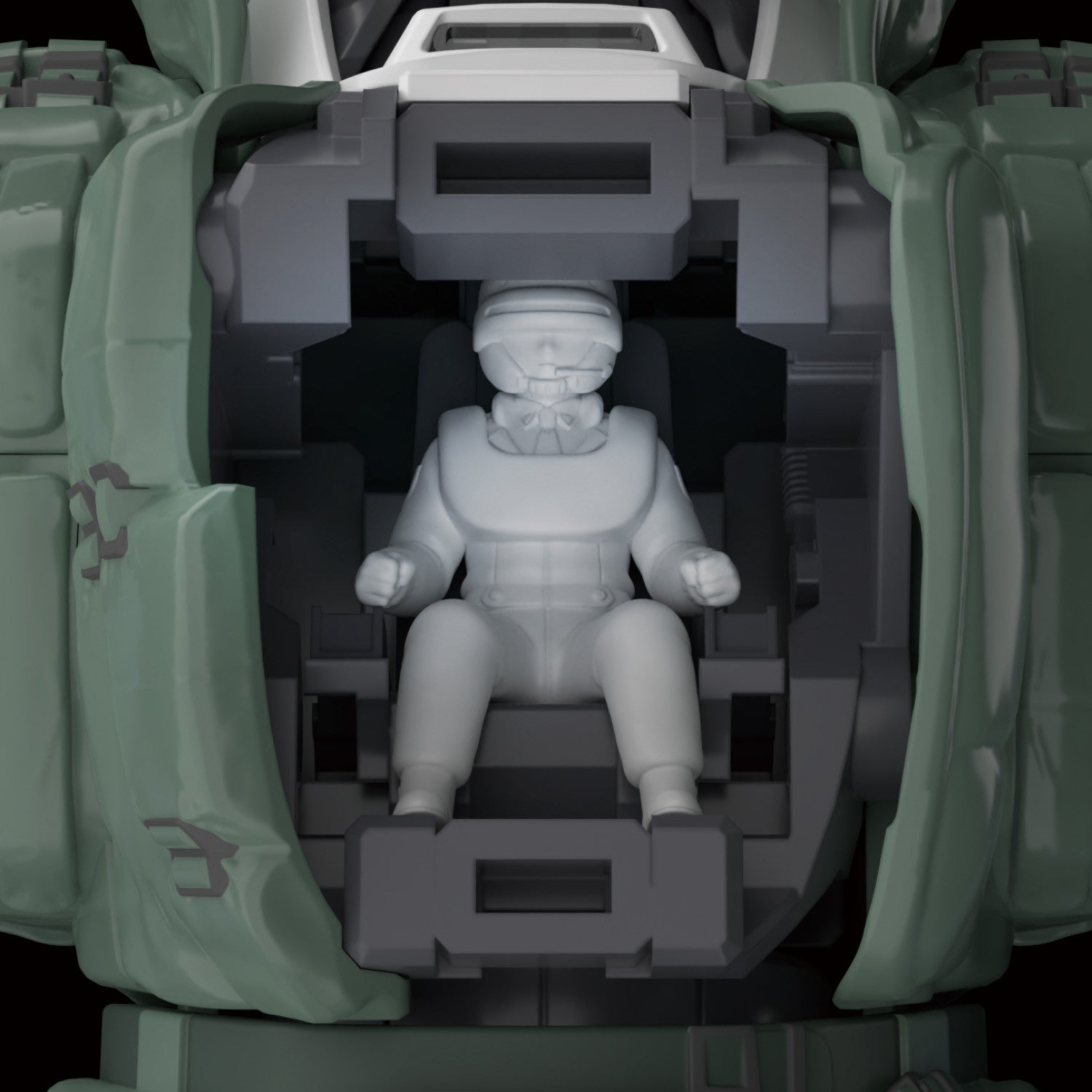 【中古即納】[PTM] (再販) ACKS 1/43 AV-98 イングラム リアクティブアーマー 機動警察パトレイバー2 the Movie プラモデル(MP-04) アオシマ(2025年6月)
