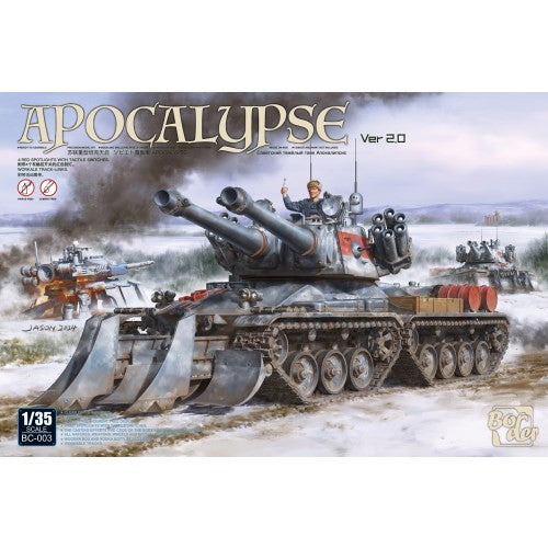 【新品即納】[PTM] 初回限定特典付属 1/35 ソビエト戦車 アポカリプス Ver 2.0 プラモデル(BC003) Border Model(ボーダーモデル)(20250331)