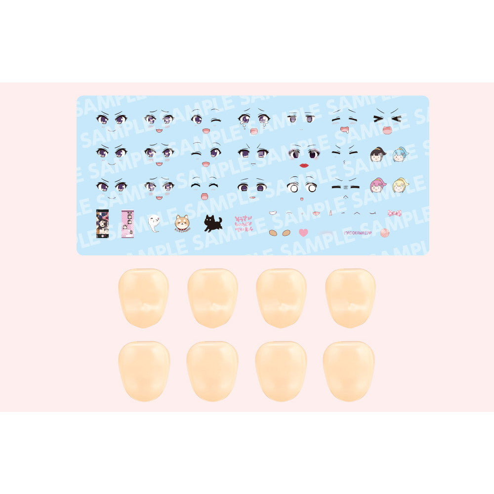 【中古即納】[PTM] 創彩少女庭園 1/10 カスタマイズフェイス&デカールセット Vol.7 らぐほのえりかデザイン 結城まどか用B プラモデル用アクセサリ(JK065) コトブキヤ(20250730)